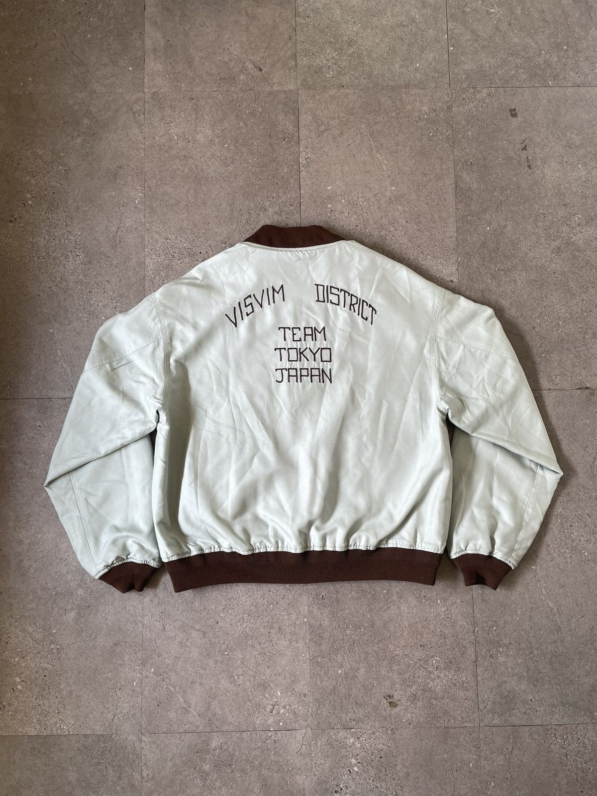 VISVIM DOUGLAS JKT SS24 Reversible Light green