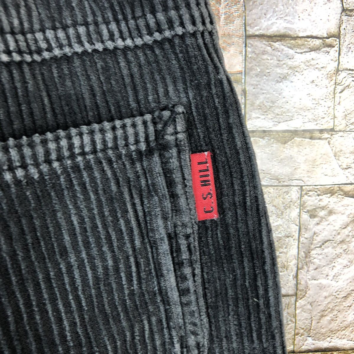 Japanese Brand Japanese Brand Black Conduroy Pants #A1033 Size 26" / US 2 / IT 38 - 16 Thumbnail