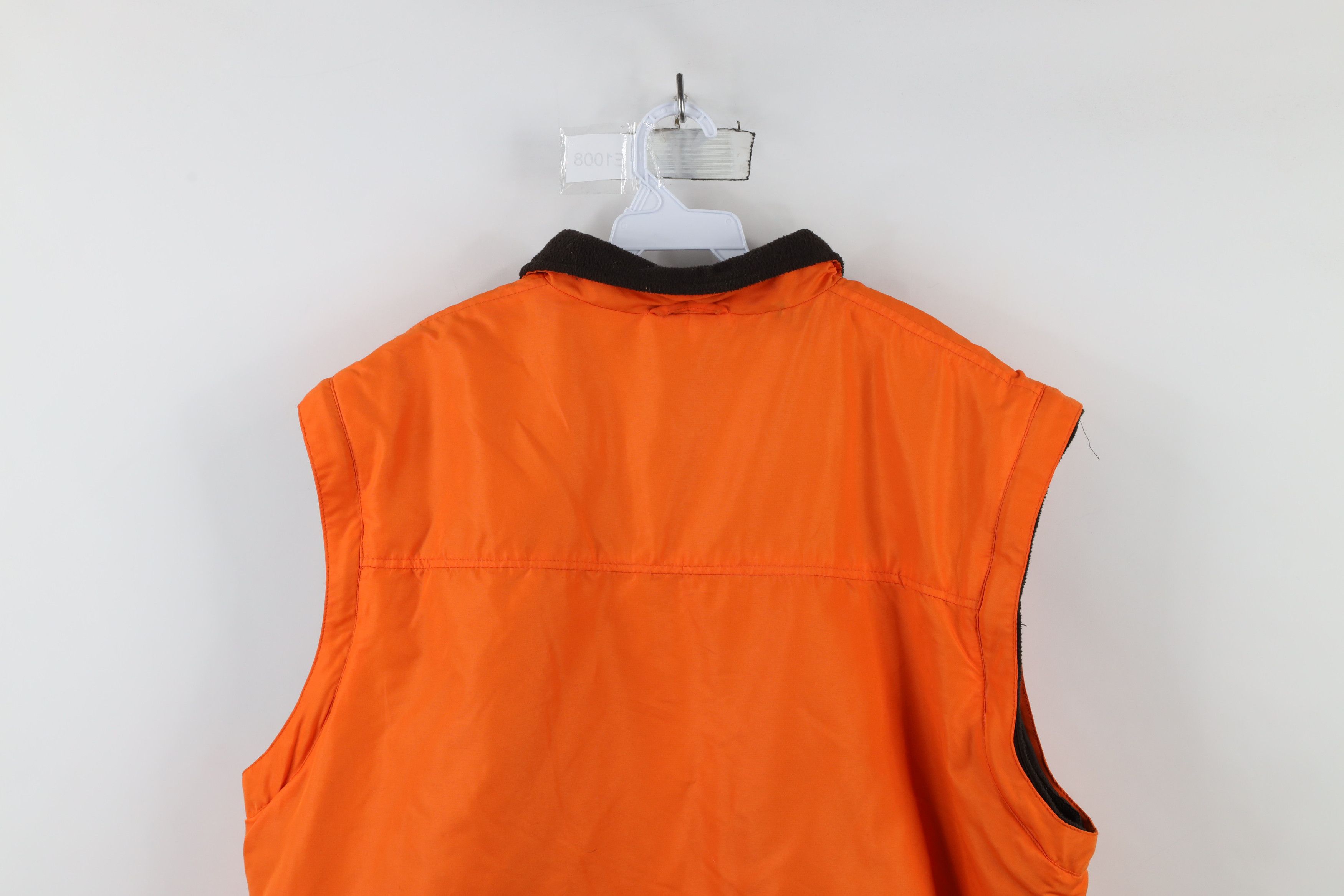 Vintage Vintage NFL Reversible Cleveland Browns Football Vest Jacket Size US XL / EU 56 / 4 - 10 Thumbnail