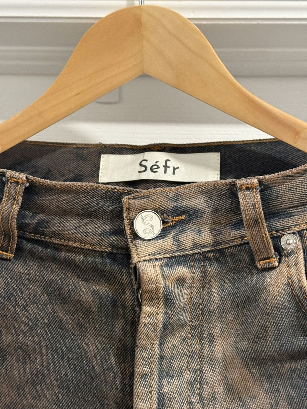 Sefr Rider Cut Denim Size US 32 / EU 48 - 3 Thumbnail
