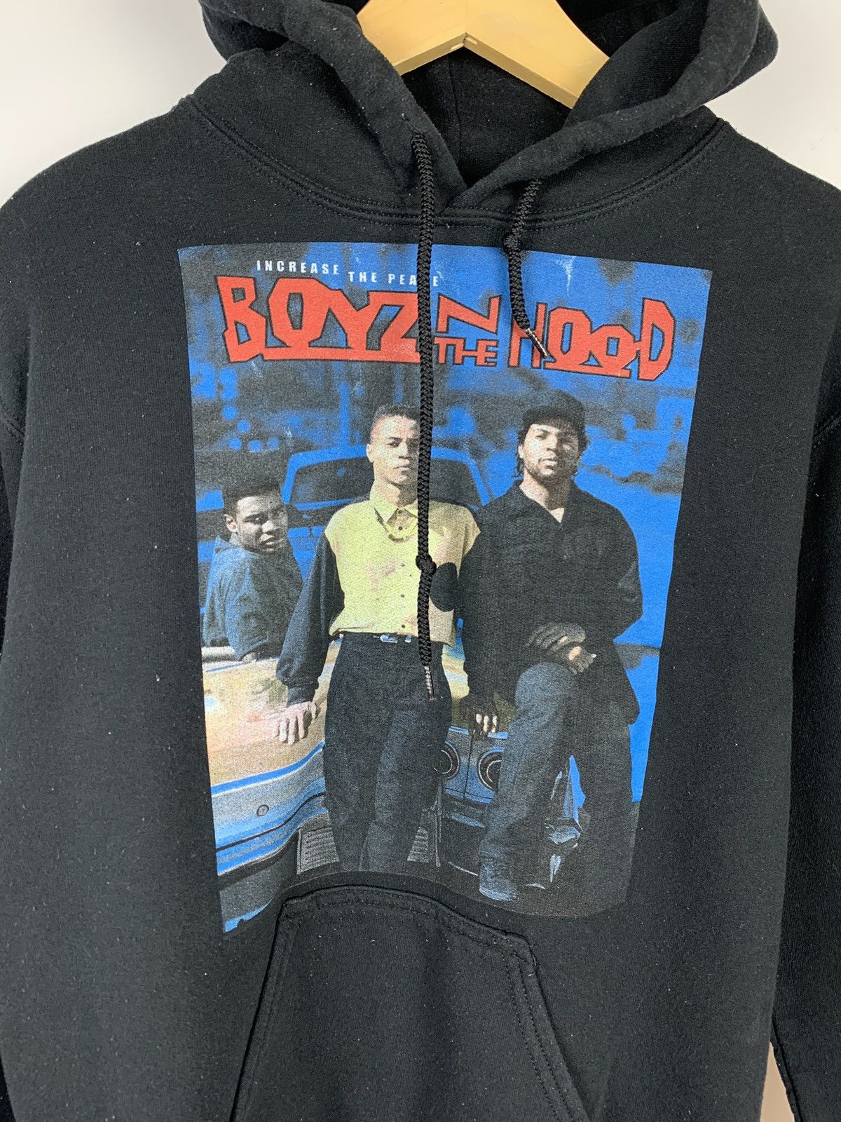 Rap Tees Vintage Ice Cube Hoodie Boys In The Hood Faded Black Hood Size US S / EU 44-46 / 1 - 4 Thumbnail