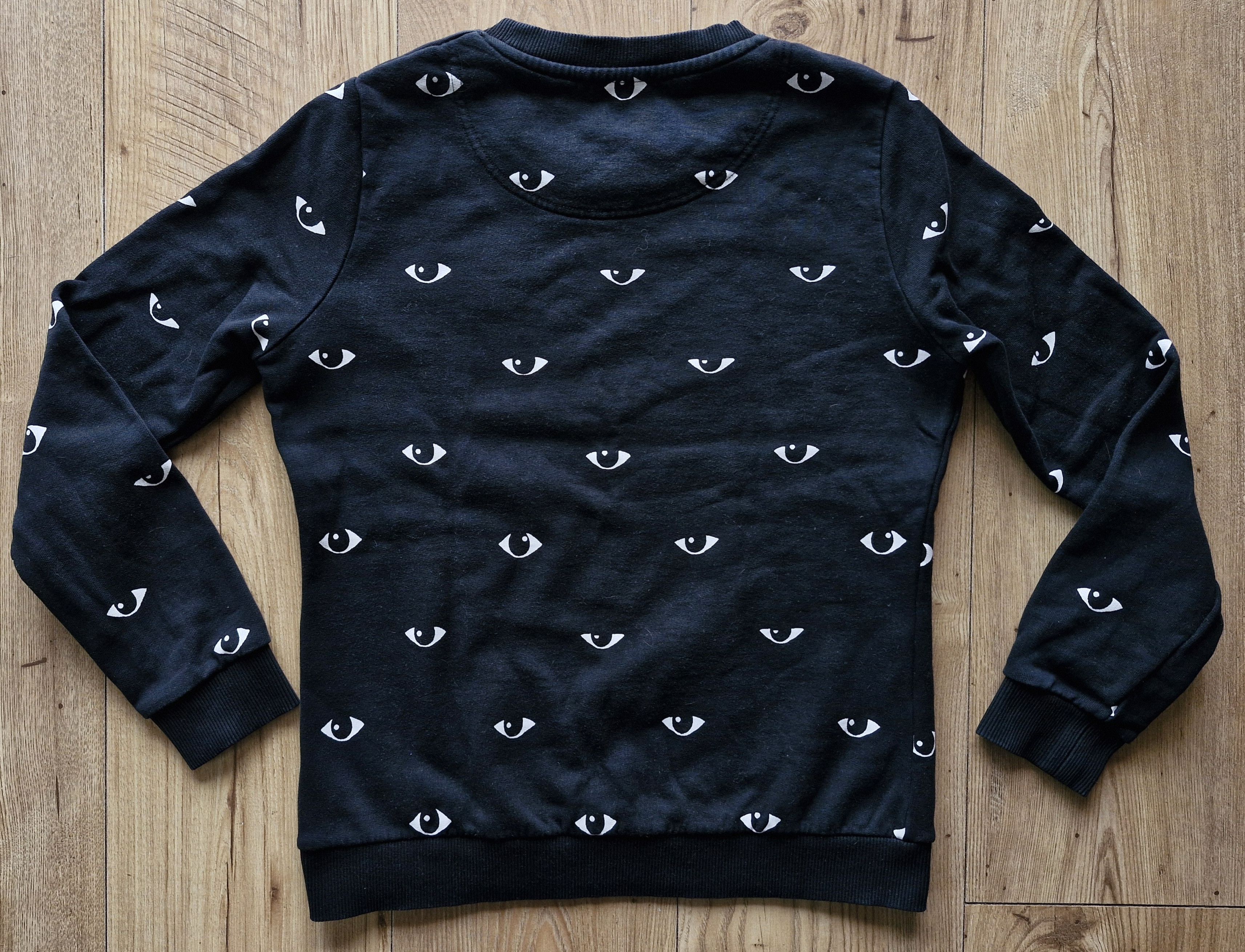 Kenzo Kenzo Paris women's Eyes Sweatshirt black Size S / US 4 / IT 40 - 2 Thumbnail