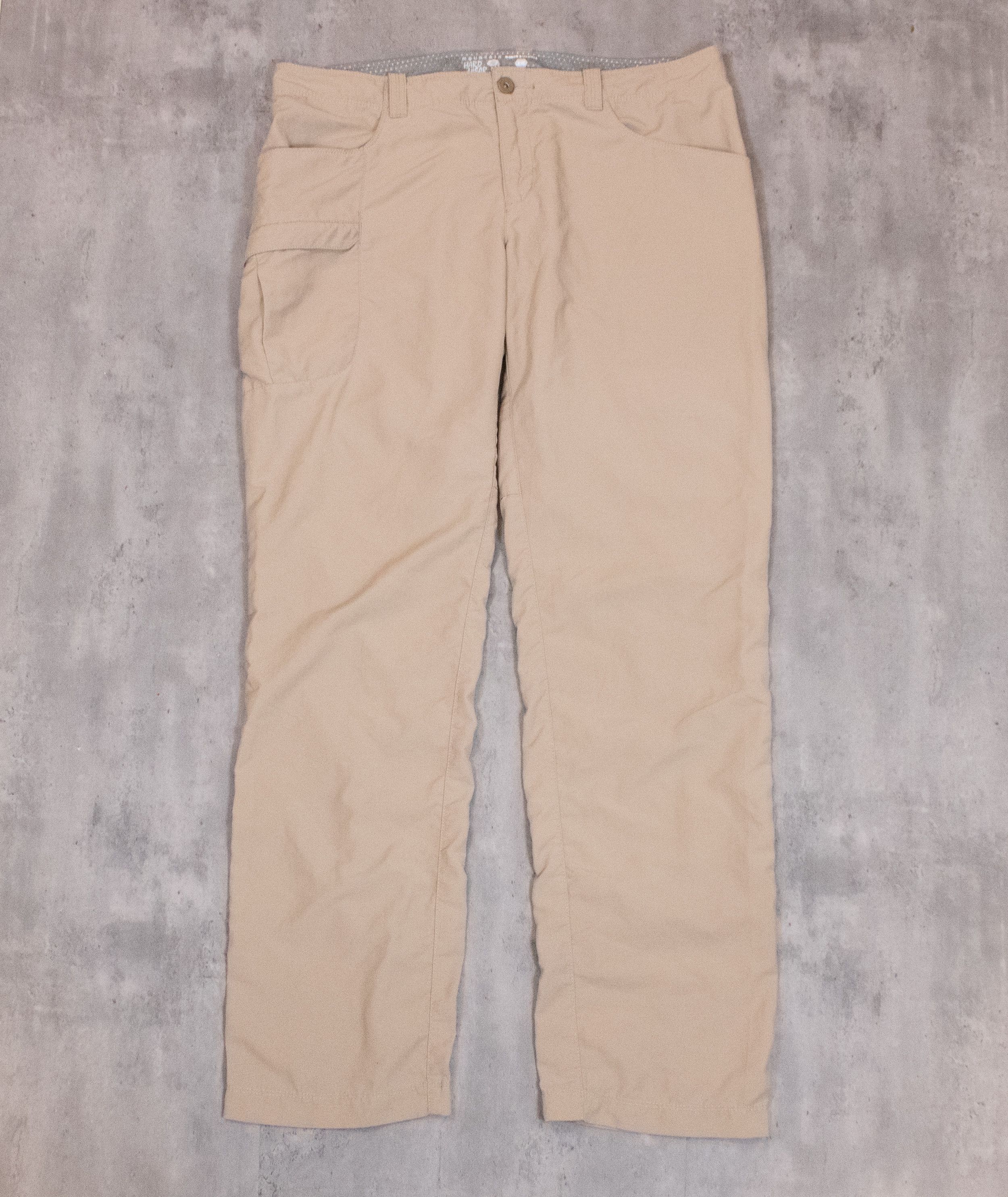 Mountain Hardwear Mountain Hardwear lightweight Cargo Tan Brown Pant's Size US 35 - 3 Thumbnail