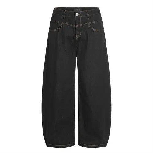 Japanese Brand × Jean Loose wide-leg men's cargo banana jeans y2k Size US 32 / EU 48 - 1 Thumbnail