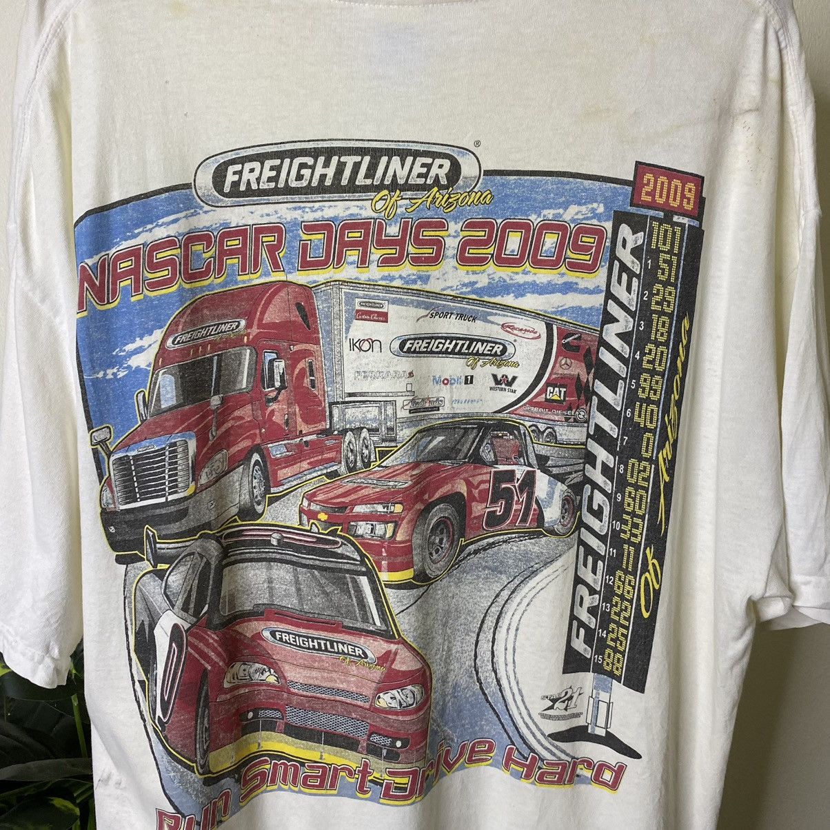 NASCAR × Vintage Vintage 2009 Freightliner of Arizona Nascar Jays Distressed Size US XL / EU 56 / 4 - 2 Thumbnail