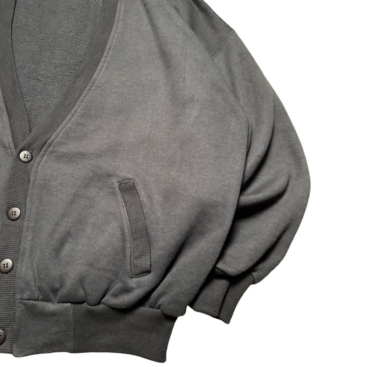 Other Vintage Ash Creek Knit Grandpa Cardigan Faded Black Kurt XL Size US XL / EU 56 / 4 - 2 Thumbnail
