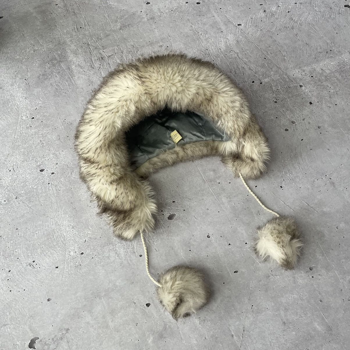 Other Vintage Y2K archival style faux fur USHANKA trapper hat Size ONE SIZE - 7 Thumbnail