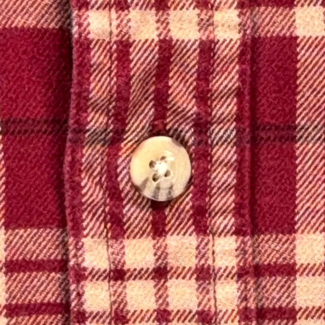 Carhartt VINTAGE Carhartt Shirt Mens Large Tall Red Plaid Flannel Button-Up Pocket Y2K Outdoor Workwear Size US L / EU 52-54 / 3 - 6 Thumbnail