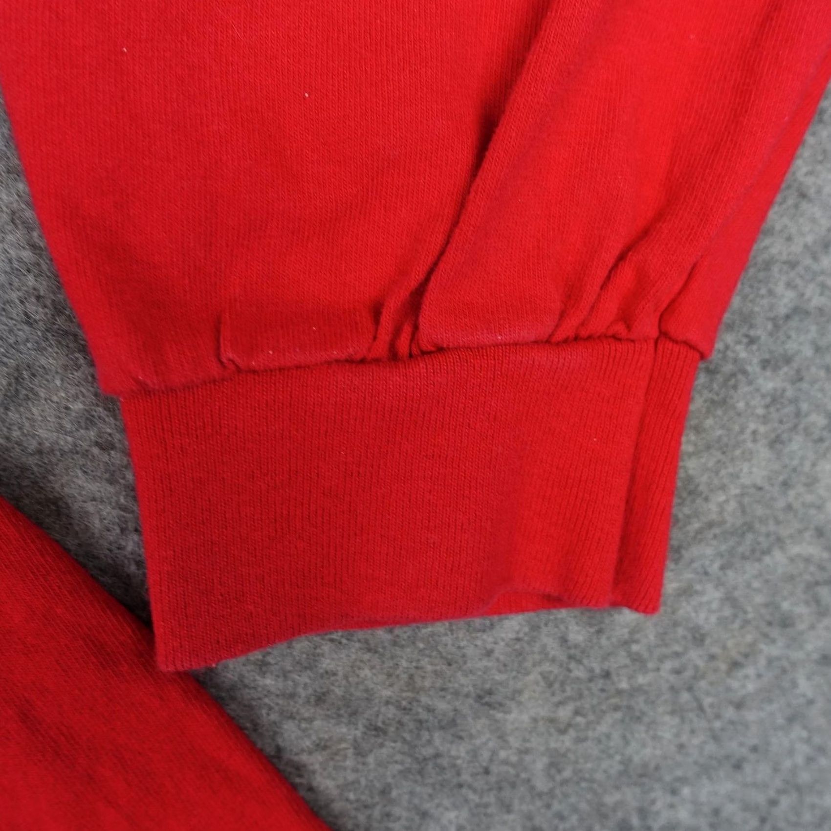 Anvil VINTAGE Anvil Shirt Mens XL Red I Support Our Troops Long Sleeve Tee Size US XL / EU 56 / 4 - 6 Thumbnail