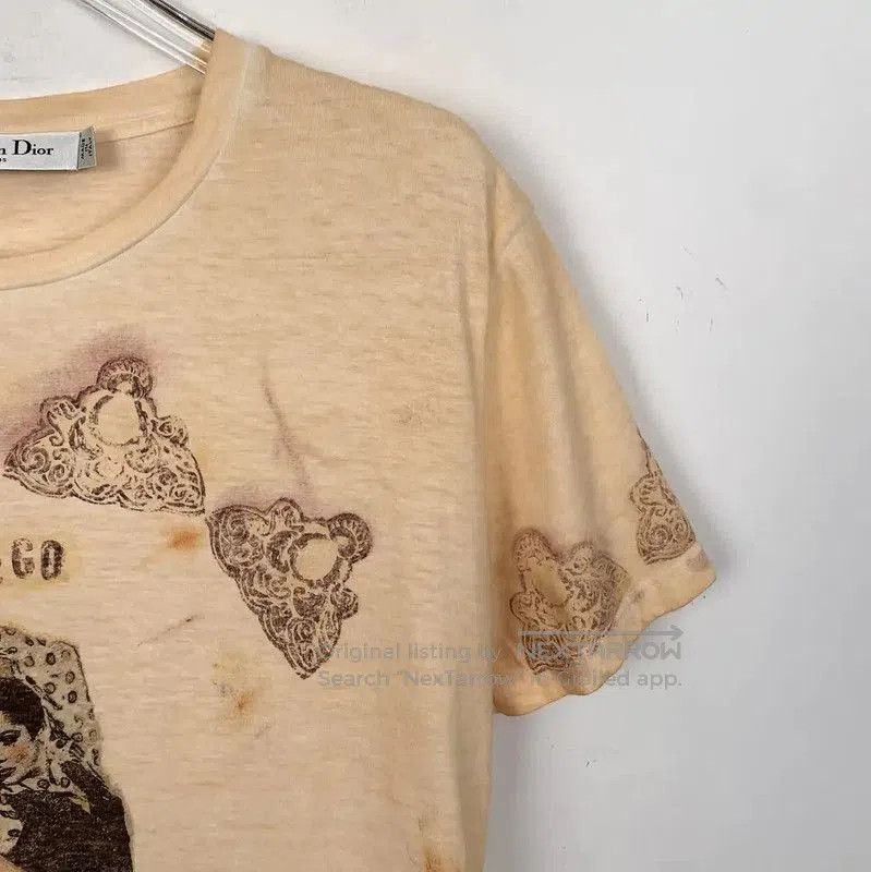Dior Dior Yellow Cotton Women's T. Size S / US 4 / IT 40 - 3 Thumbnail