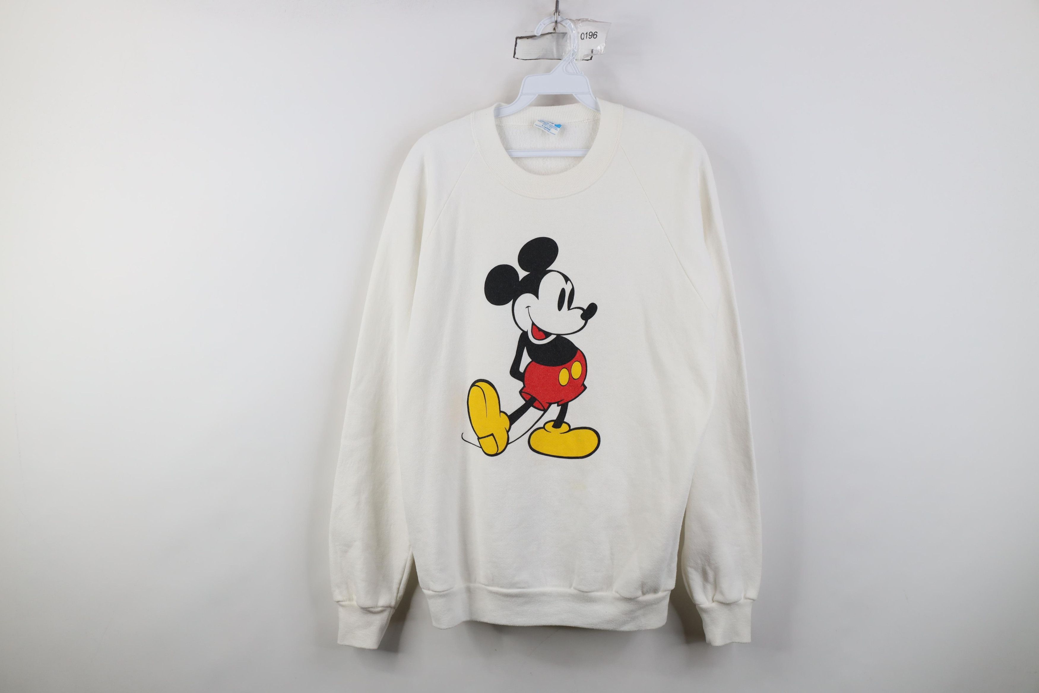 Disney Vintage 80s 90s Disney Mickey Mouse Crewneck Sweatshirt USA Size XL / US 12-14 / IT 48-50 - 1 Thumbnail