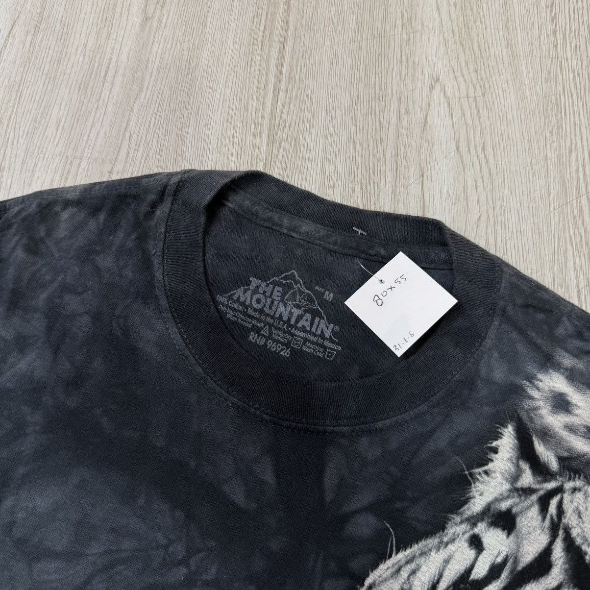 The Mountain The mountain tie dye white tiger print tee Size US L / EU 52-54 / 3 - 4 Thumbnail