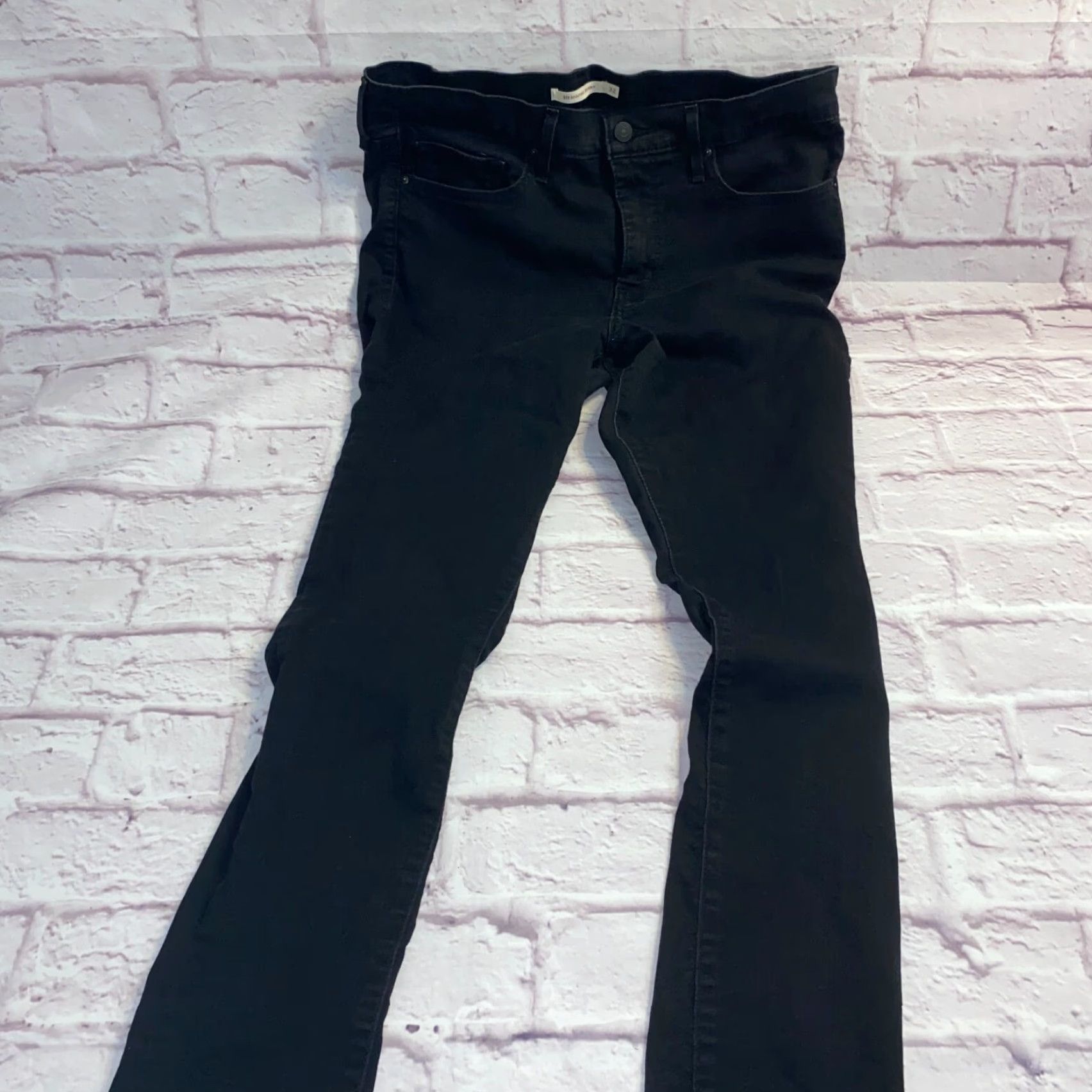 Levi's VINTAGE Levi's 311 Women's Shaping Skinny Jeans Jeans 32 Black Mid Rise Size 24" / US 00 / IT 34 - 3 Thumbnail