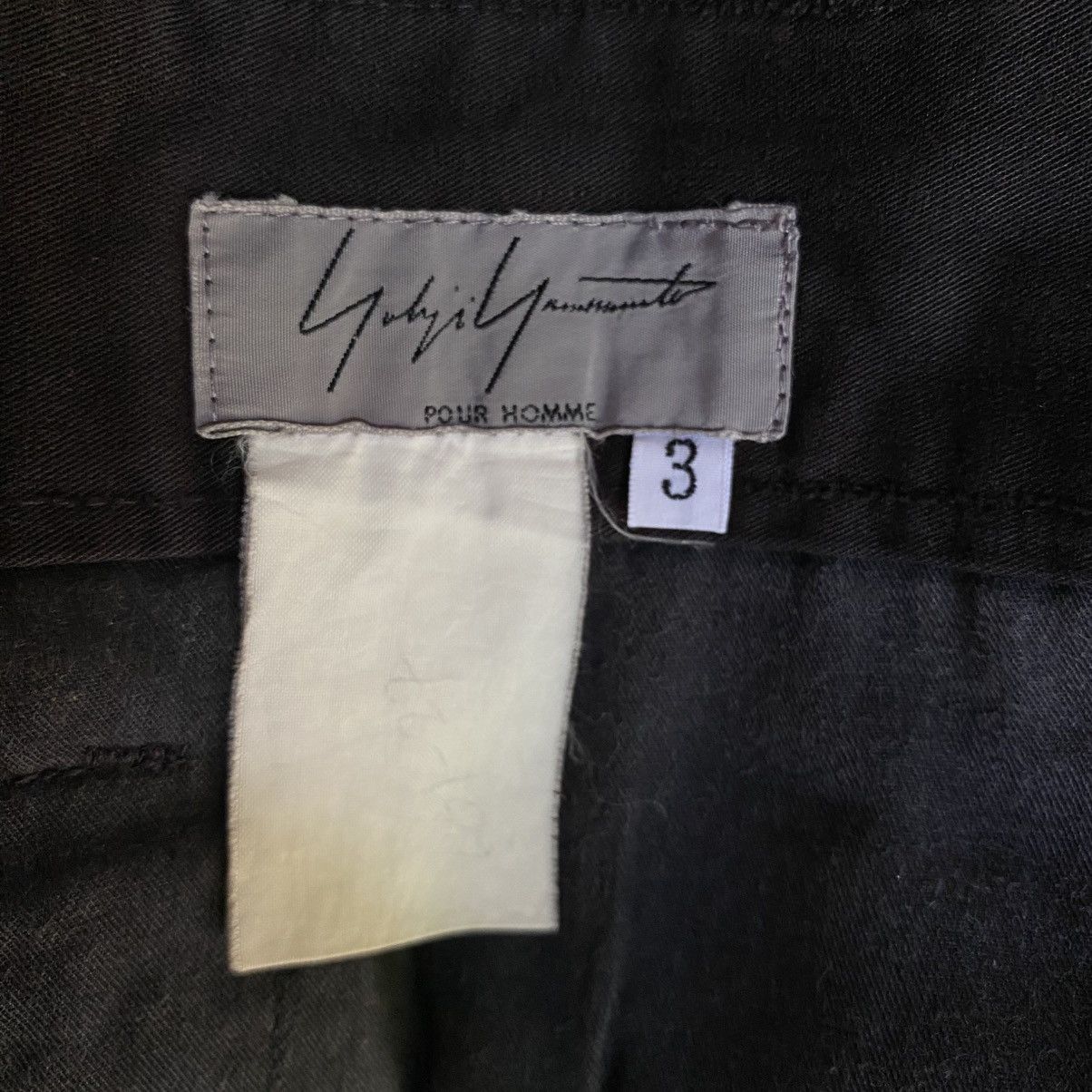 Yohji Yamamoto Yohji Yamamoto Black Cargo Pants Size US 38 / EU 54 - 7 Thumbnail
