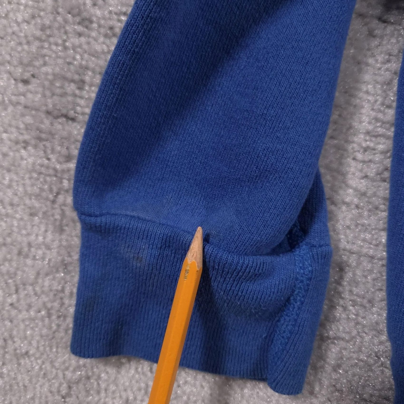 Tultex VINTAGE Sweatshirt Womens 2X Blue Crewneck Pullover Made in USA 90s Sweat Appeal Tultex Cotton Polyester Crewneck Mens Womens Girls Boys Size XXL / US 16-18 / IT 52-54 - 6 Thumbnail