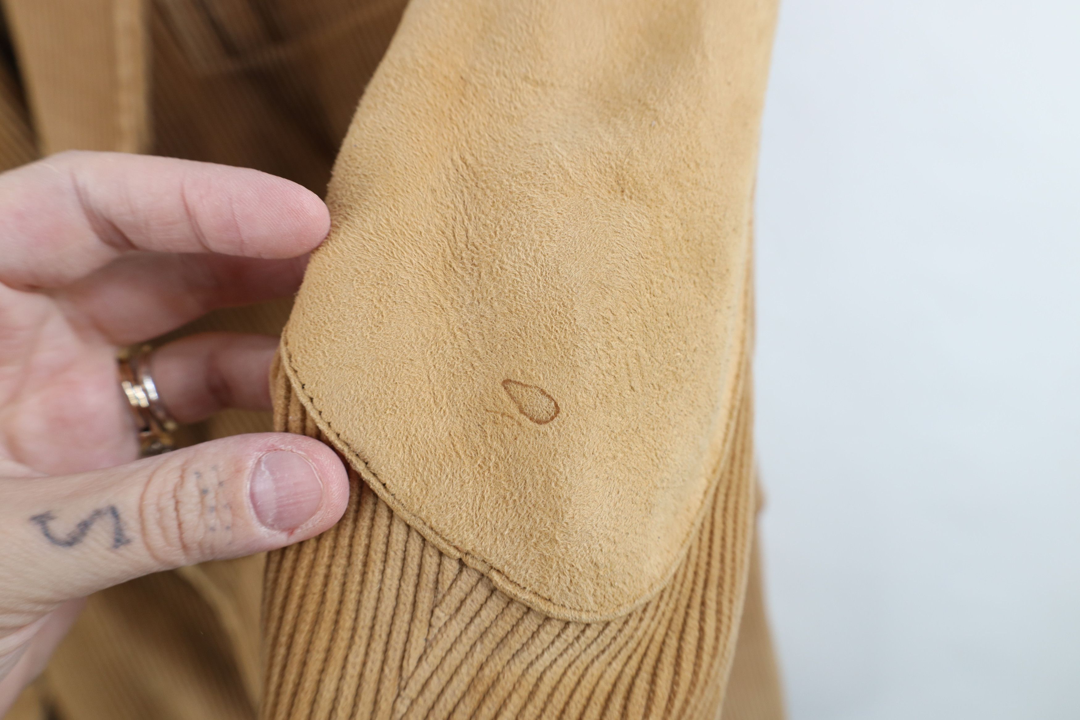 Vintage Vintage 70s Streetwear Elbow Patch Corduroy Blazer Jacket Size US XL / EU 56 / 4 - 4 Thumbnail
