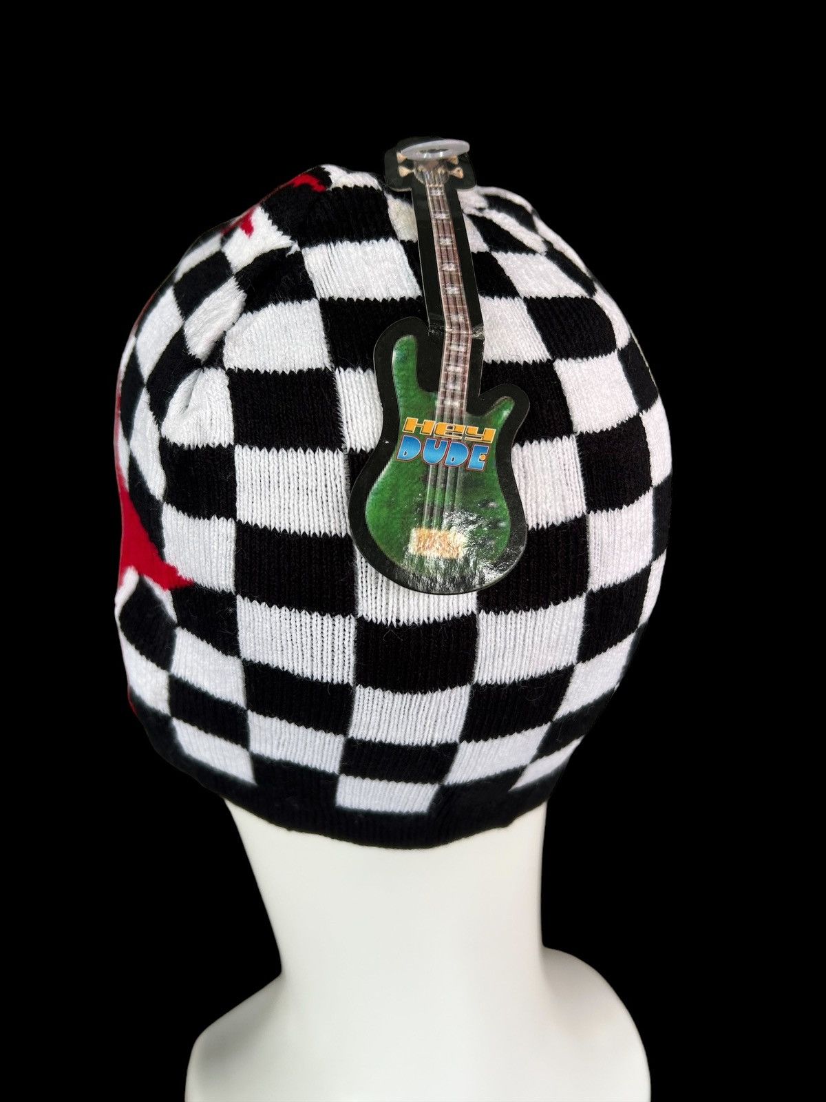 Japanese Brand × Kapital × Vintage Hey Dude Rare Design Beanie Hats Like Punk Bondage Style☠️🎌 Size ONE SIZE - 5 Thumbnail