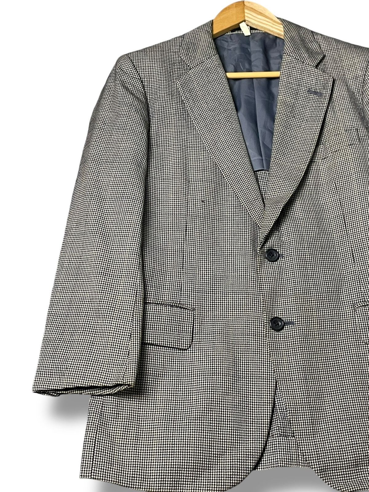Burberry Prorsum × Designer × Vintage Vintage Burberry Prorsum Tweed Blazer (55) Size US XXS / EU 40 - 6 Thumbnail