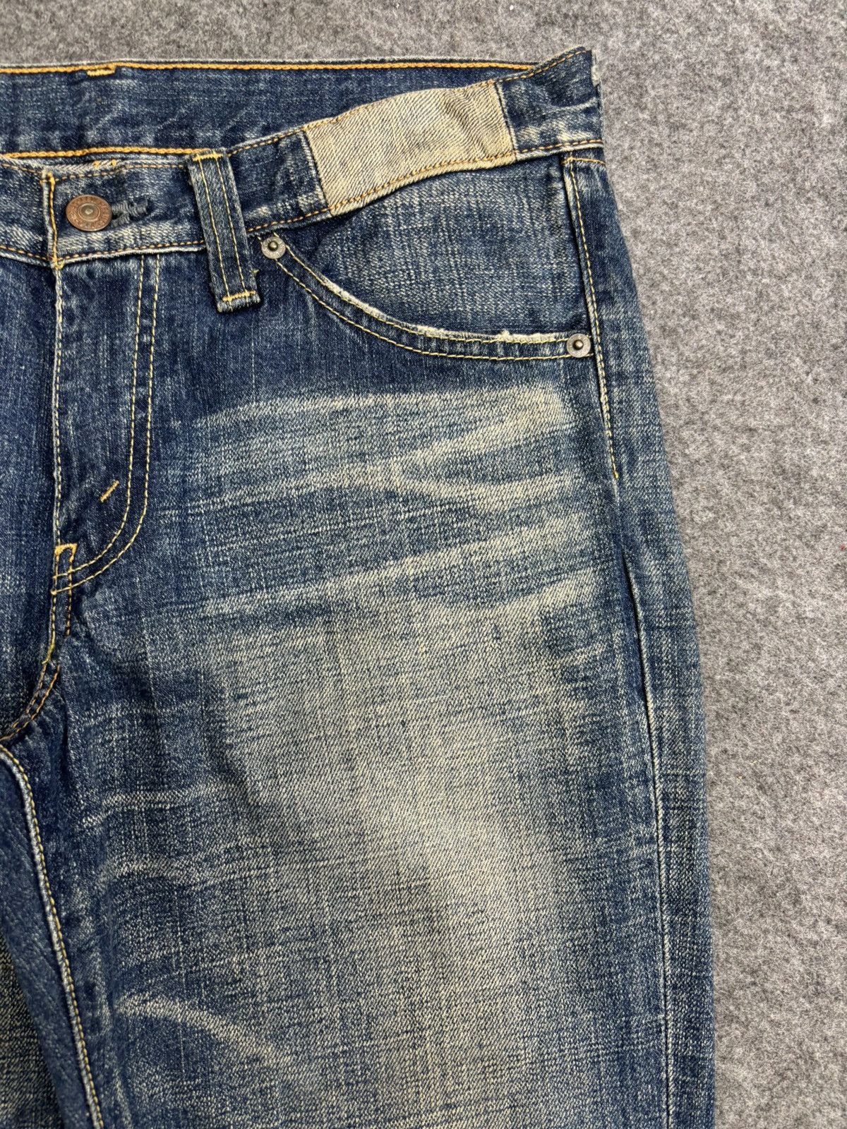 Levi's 💥Archival Flare💥Levis 517 Embroidery Denim F597 Size US 31 - 4 Thumbnail