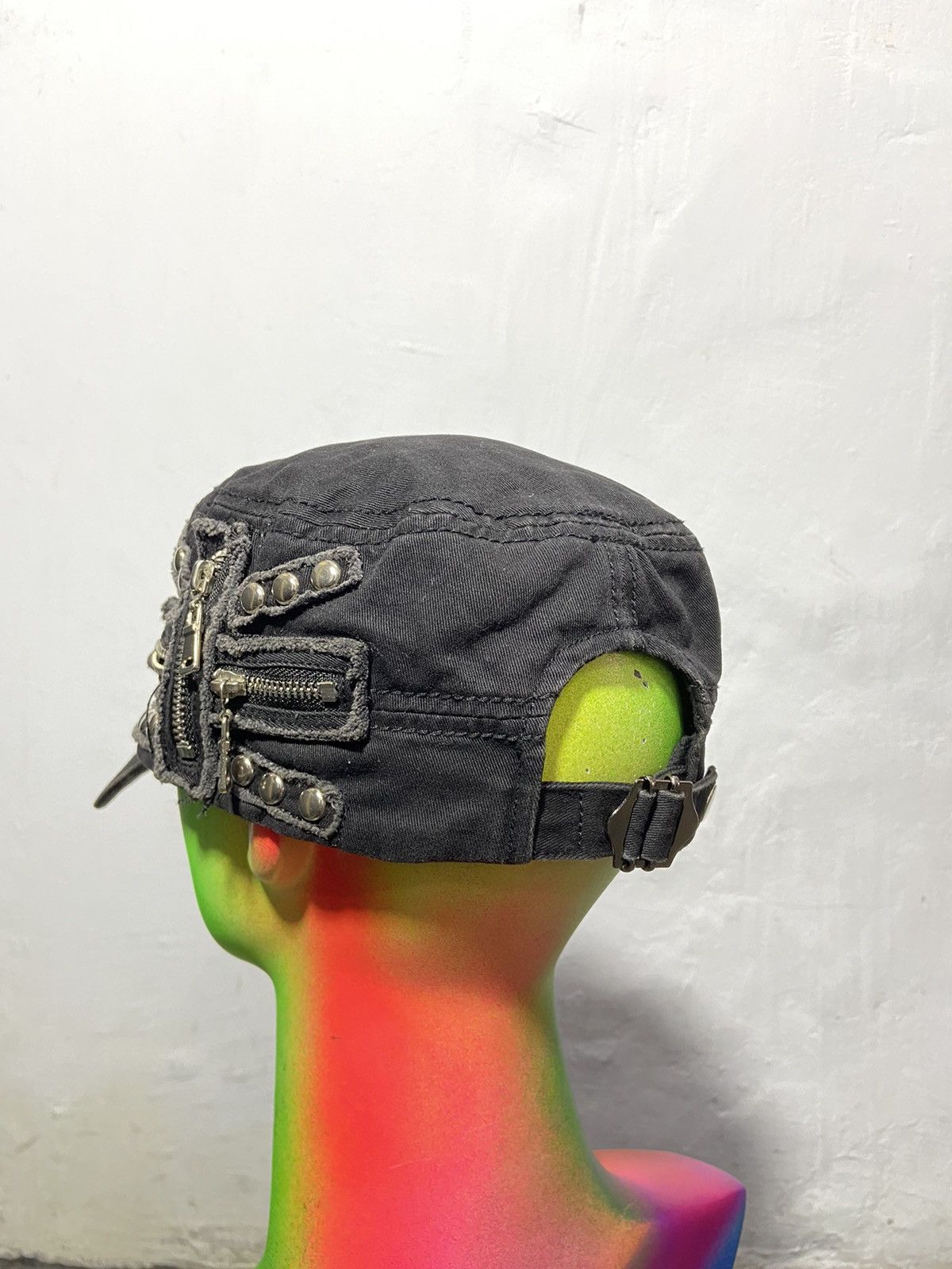 If Six Was Nine Vintage Cadet Hat Senditionaries Punk Style Y2K Size ONE SIZE - 3 Thumbnail