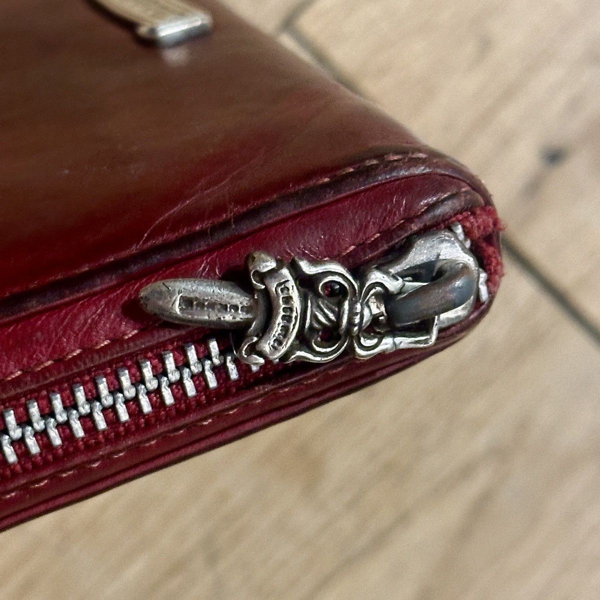 Chrome Hearts Chrome Hearts Crimson Filigree Long Zip Wallet Size ONE SIZE - 5 Thumbnail