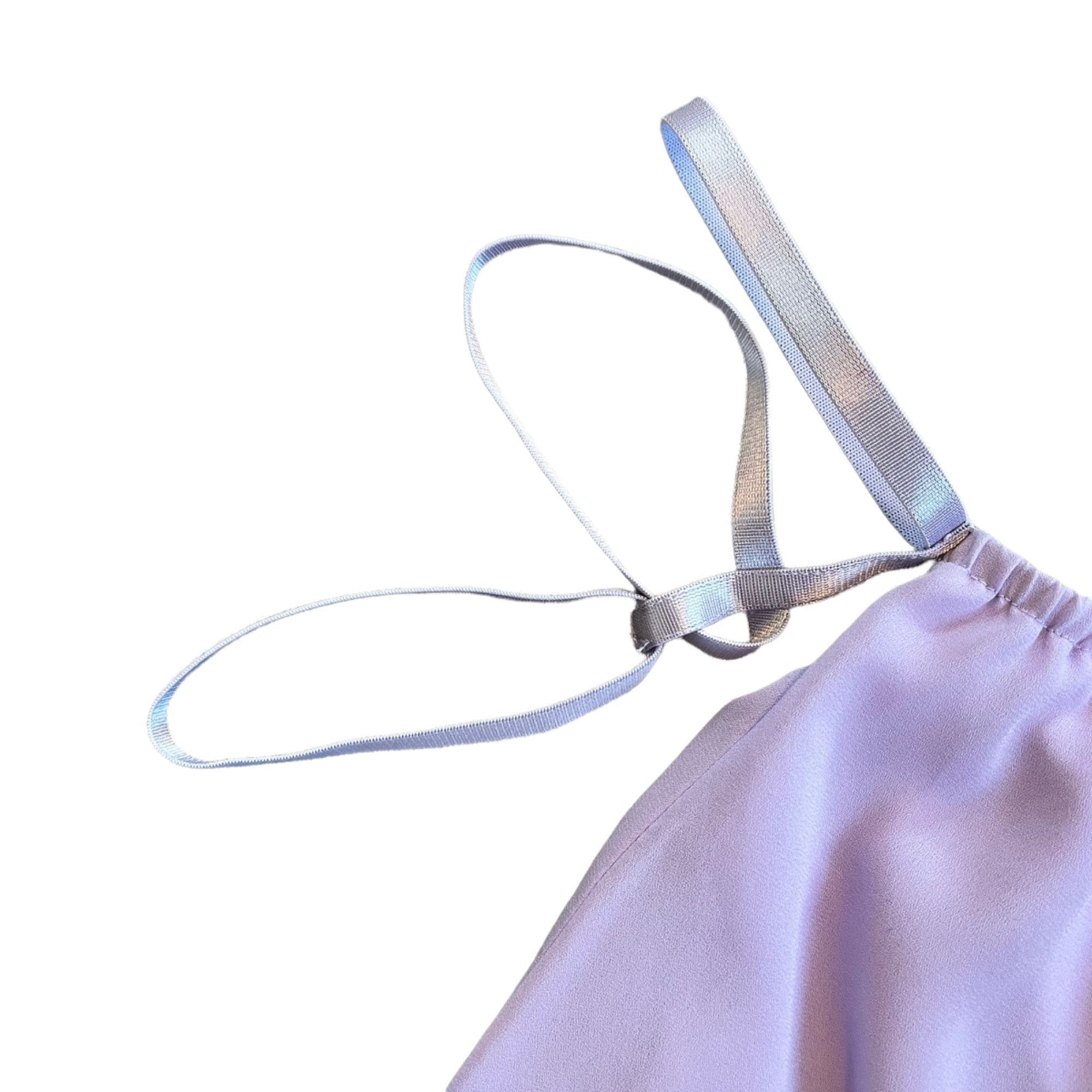 Other Tobi Pastel Lavender Flowy Fully Lined Crop Top S Size S / US 4 / IT 40 - 5 Thumbnail