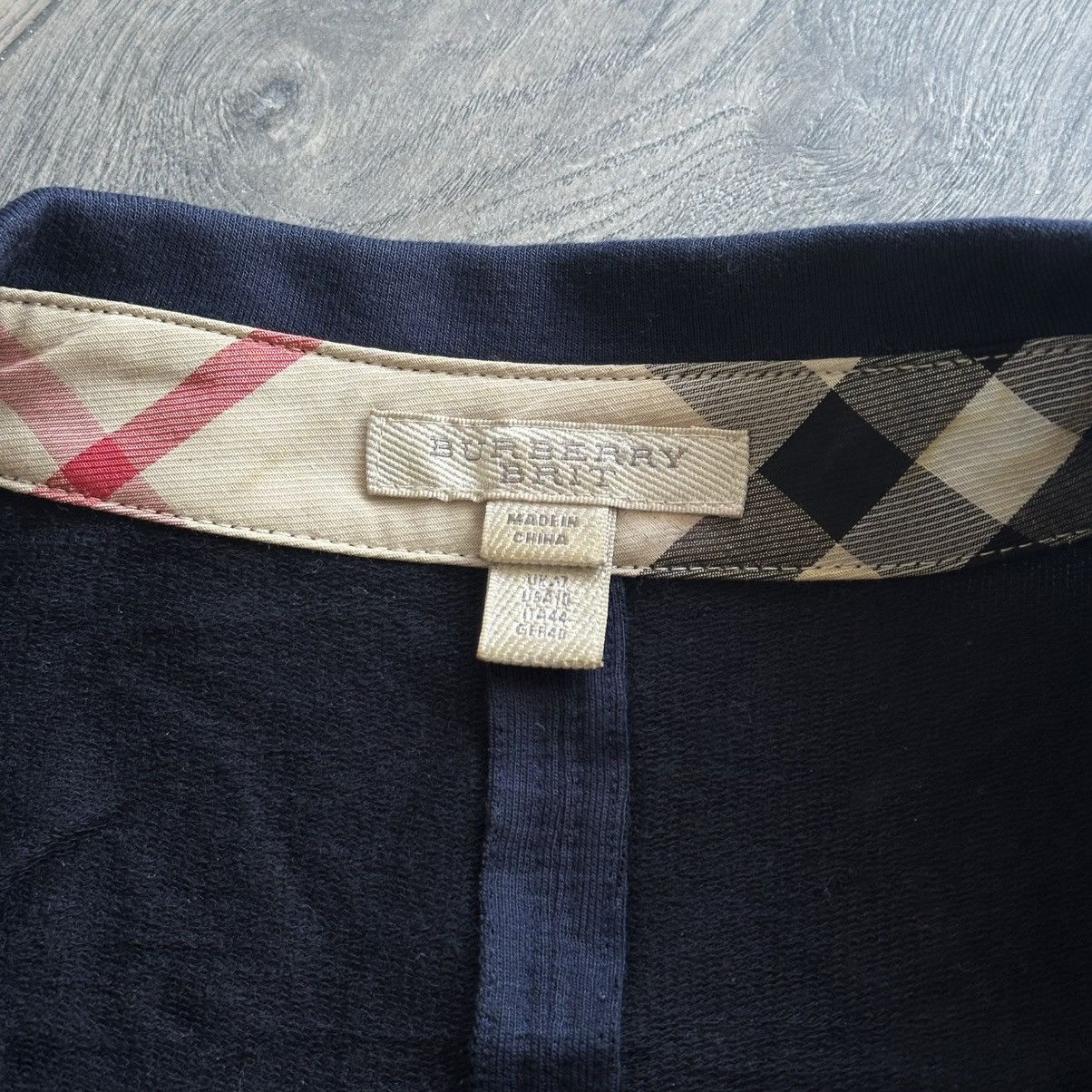 Burberry Burberry Brit Deep Navy One Piece Military Wool Blend Dress Size M / US 6-8 / IT 42-44 - 5 Thumbnail