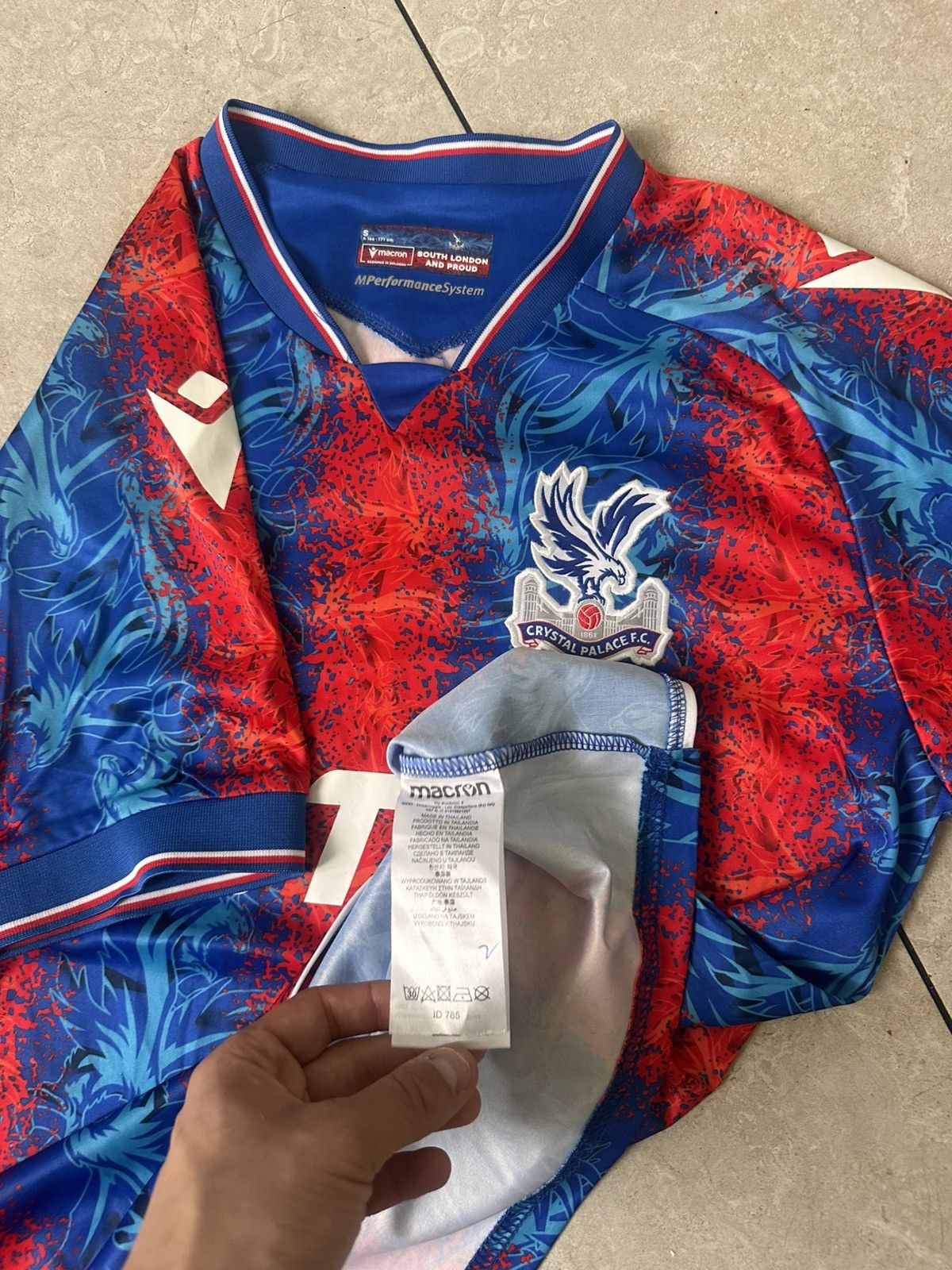Vintage Crystal Palace Soccer Jersey Size US S / EU 44-46 / 1 - 5 Thumbnail