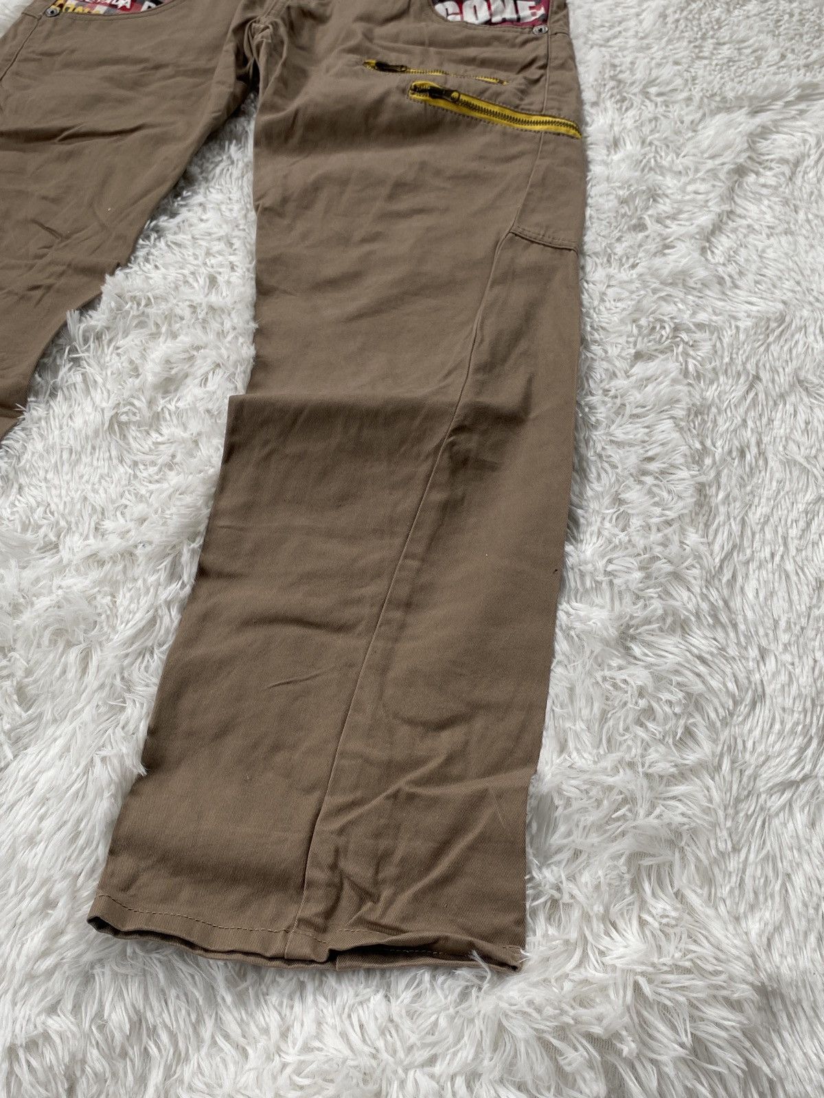 Japanese Brand RARE🔥NYLUS Double Waist ARTFULL Cargo Pants Size US 31 - 5 Thumbnail