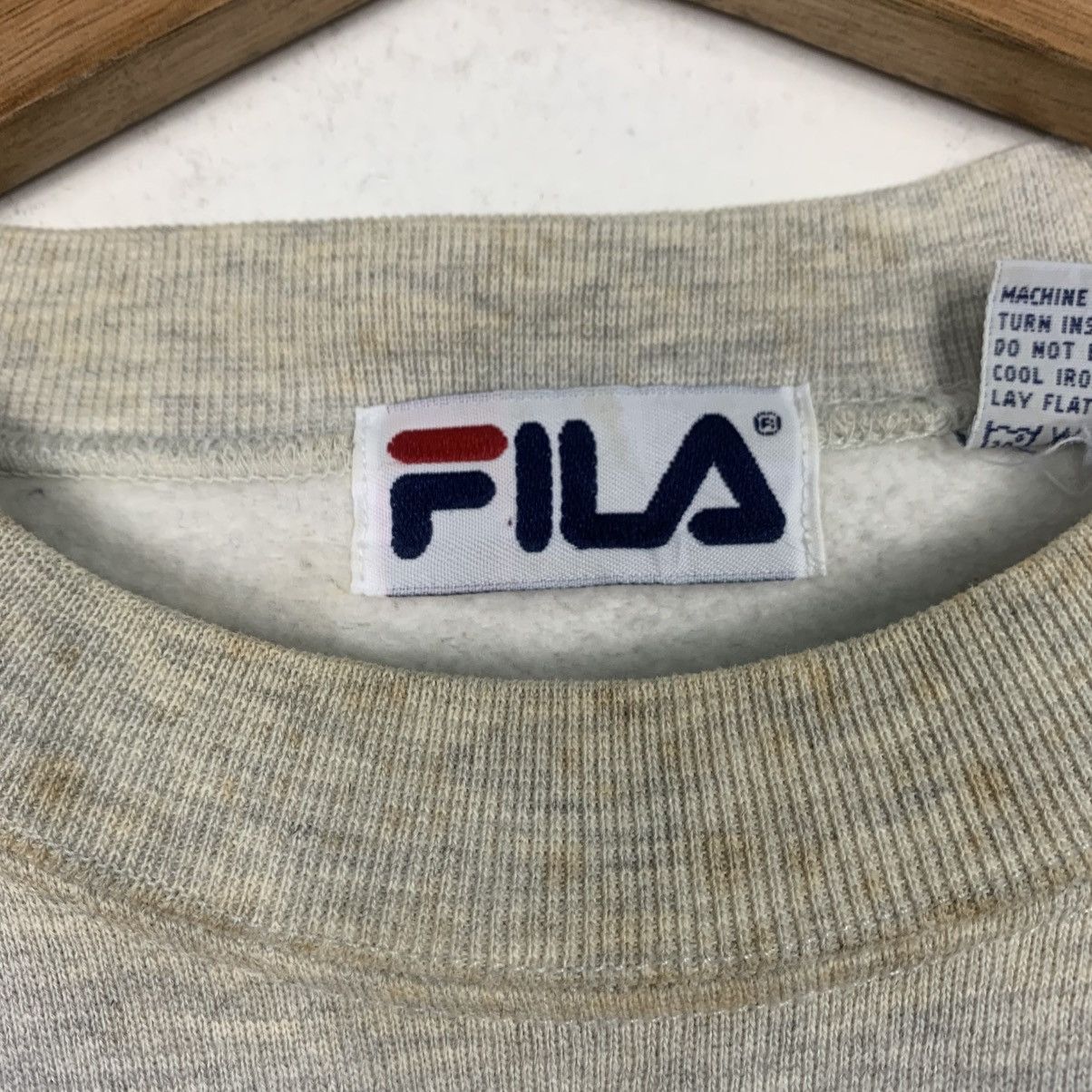 Fila Vintage Fila Big Logo Sweatshirt Made In USA Size US M / EU 48-50 / 2 - 11 Thumbnail