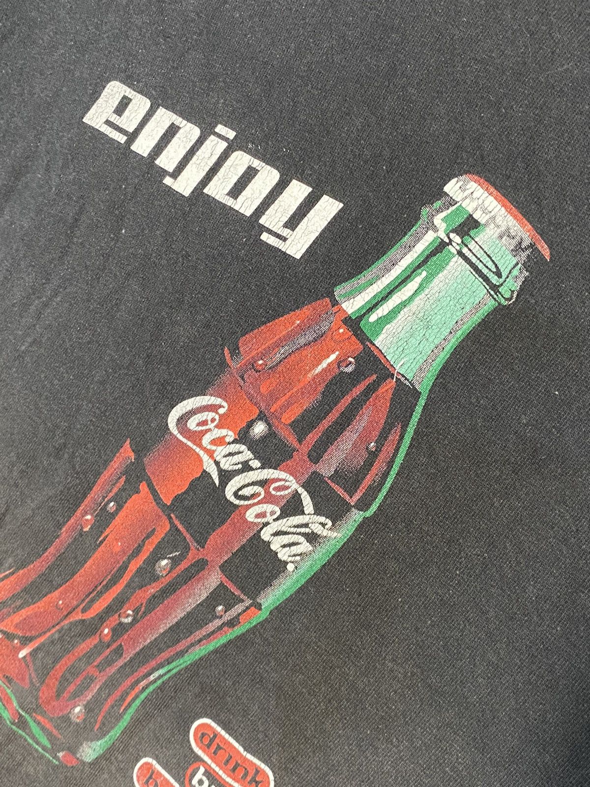 Coca Cola × Vintage Vintage Coca Cola T-shirt Screenstars Size US L / EU 52-54 / 3 - 8 Thumbnail
