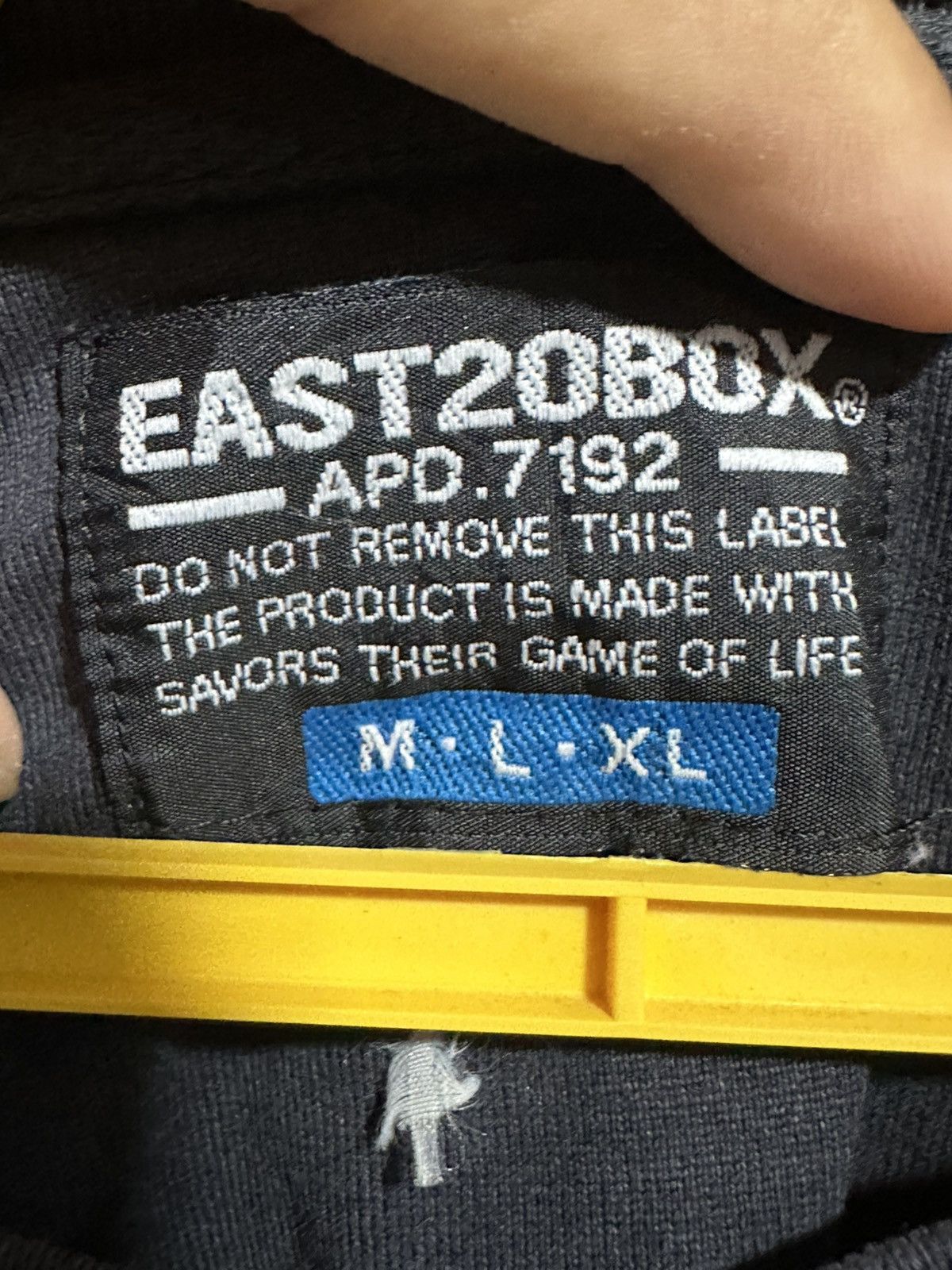 Japanese Brand × Vintage Vintage Japan Monogram East 20 Box Faded Tee Size US M / EU 48-50 / 2 - 5 Thumbnail