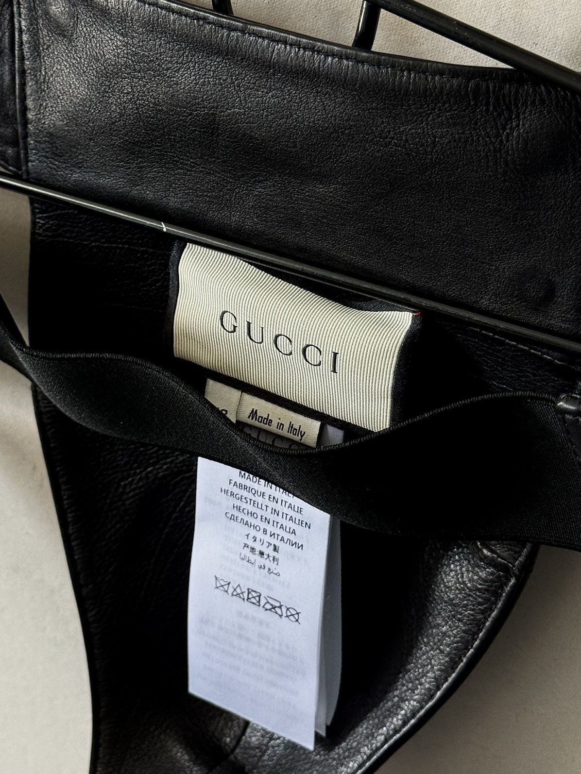 Gucci Gucci - Alessandro Michele - SS19 - Calf skin - Jockstrap Size ONE SIZE - 8 Thumbnail