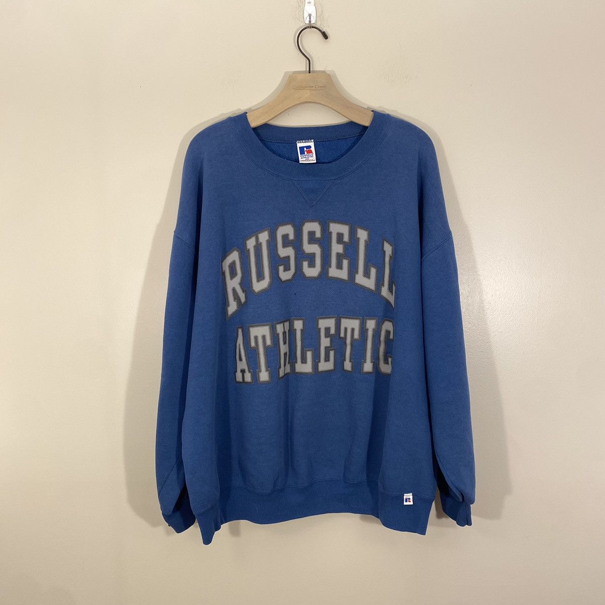 Russell Athletic × Vintage Vintage Russell Athletic Spell Out Crewneck Size US XXL / EU 58 / 5 - 2 Thumbnail