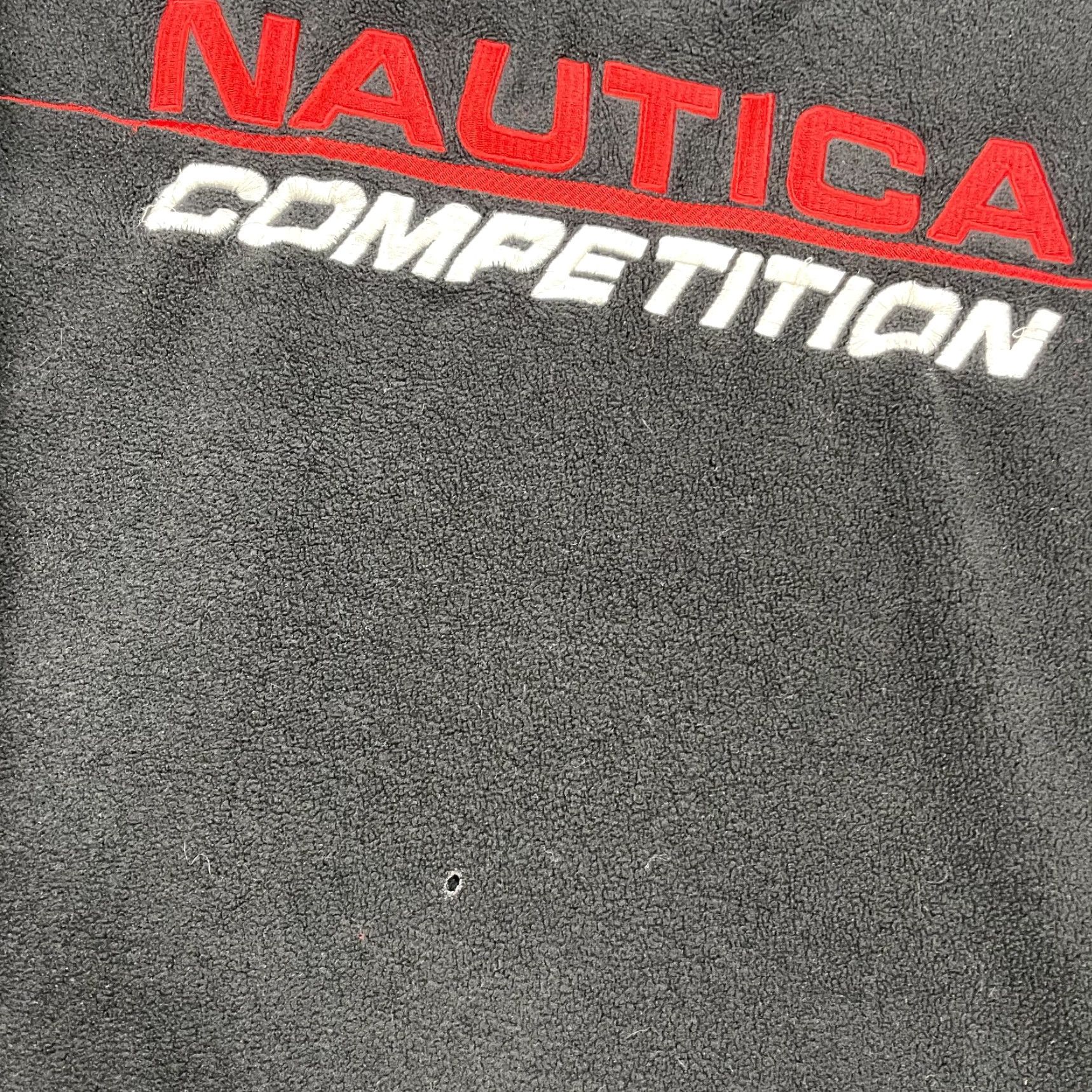 Nautica VINTAGE Nautica Jacket Mens XL Black 1/4 Zip Fleece Made USA 90s Size US XL / EU 56 / 4 - 3 Thumbnail
