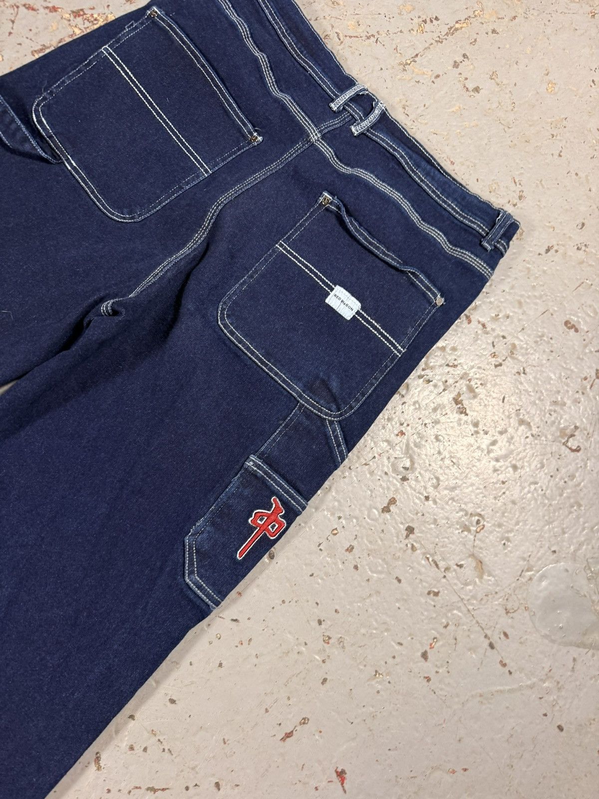 Other Y2K RDS Red Dragon Apparel Skater Carpenter Jeans Size US 32 / EU 48 - 2 Thumbnail
