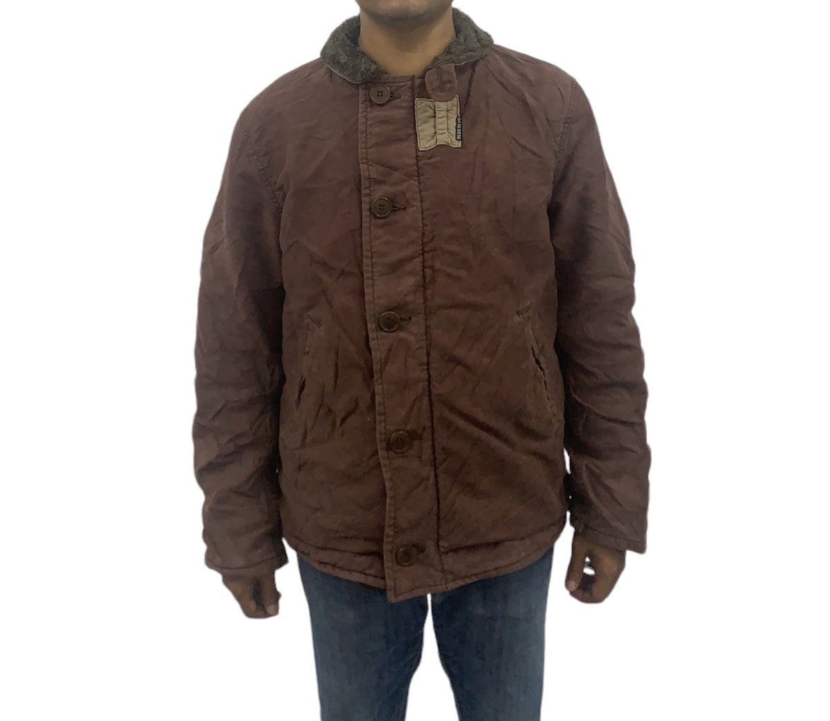 Blue Blue Japan Blue Blue Hairy Sherpa Inner Jacket Made in Japan Size US M / EU 48-50 / 2 - 3 Thumbnail
