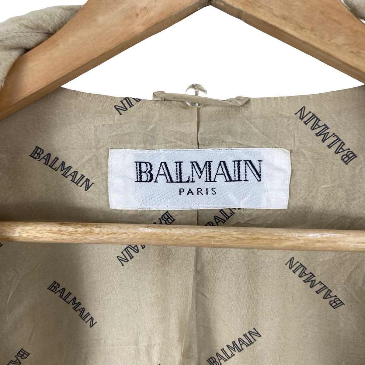 Balmain Vintage BALMAIN PARIS Jacket Coat Minimalist Designer Casual Size L / US 10 / IT 46 - 8 Thumbnail