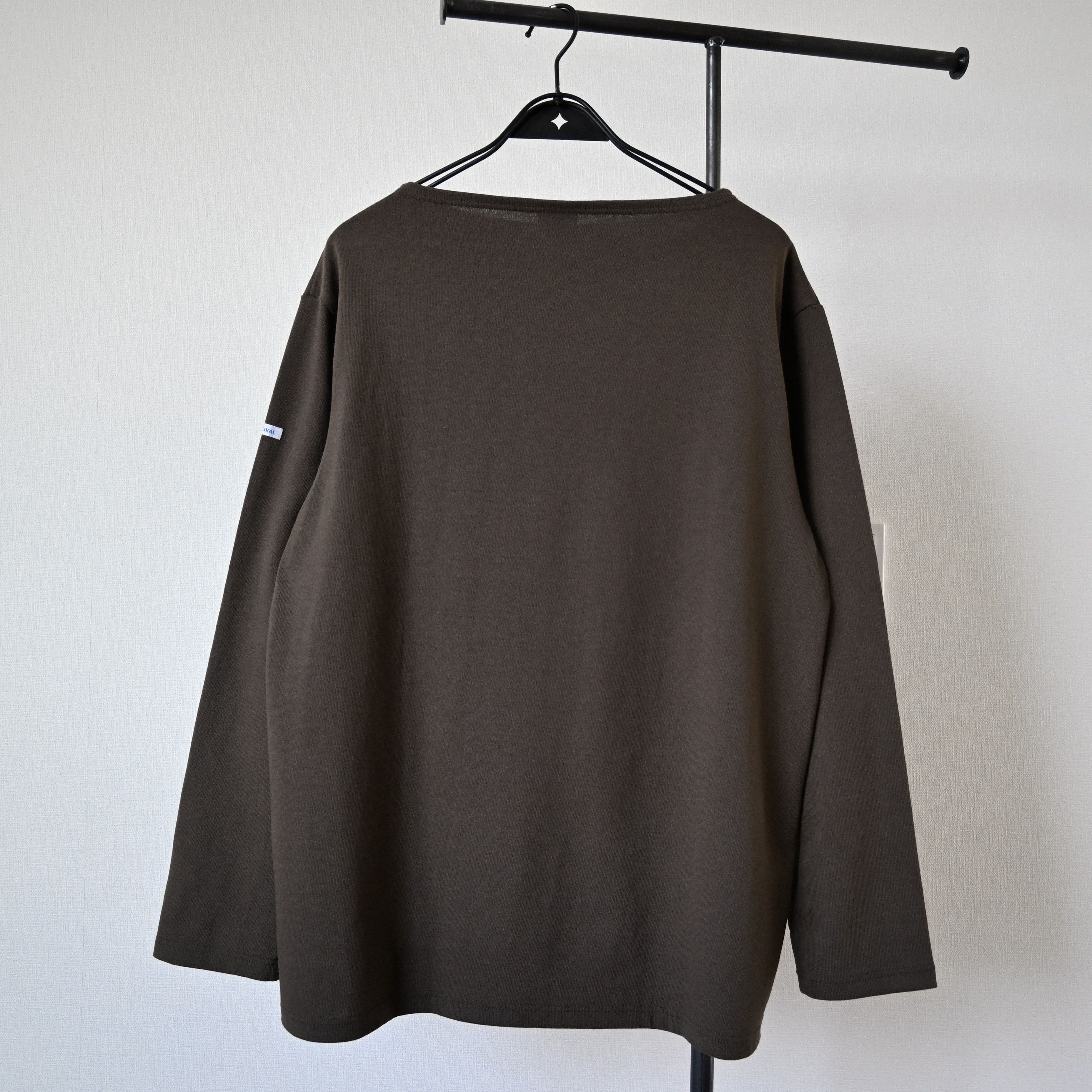 Orcival UNUSED, Orcival heavyweight cotton breton basque shirt, 5 Size US L / EU 52-54 / 3 - 2 Thumbnail