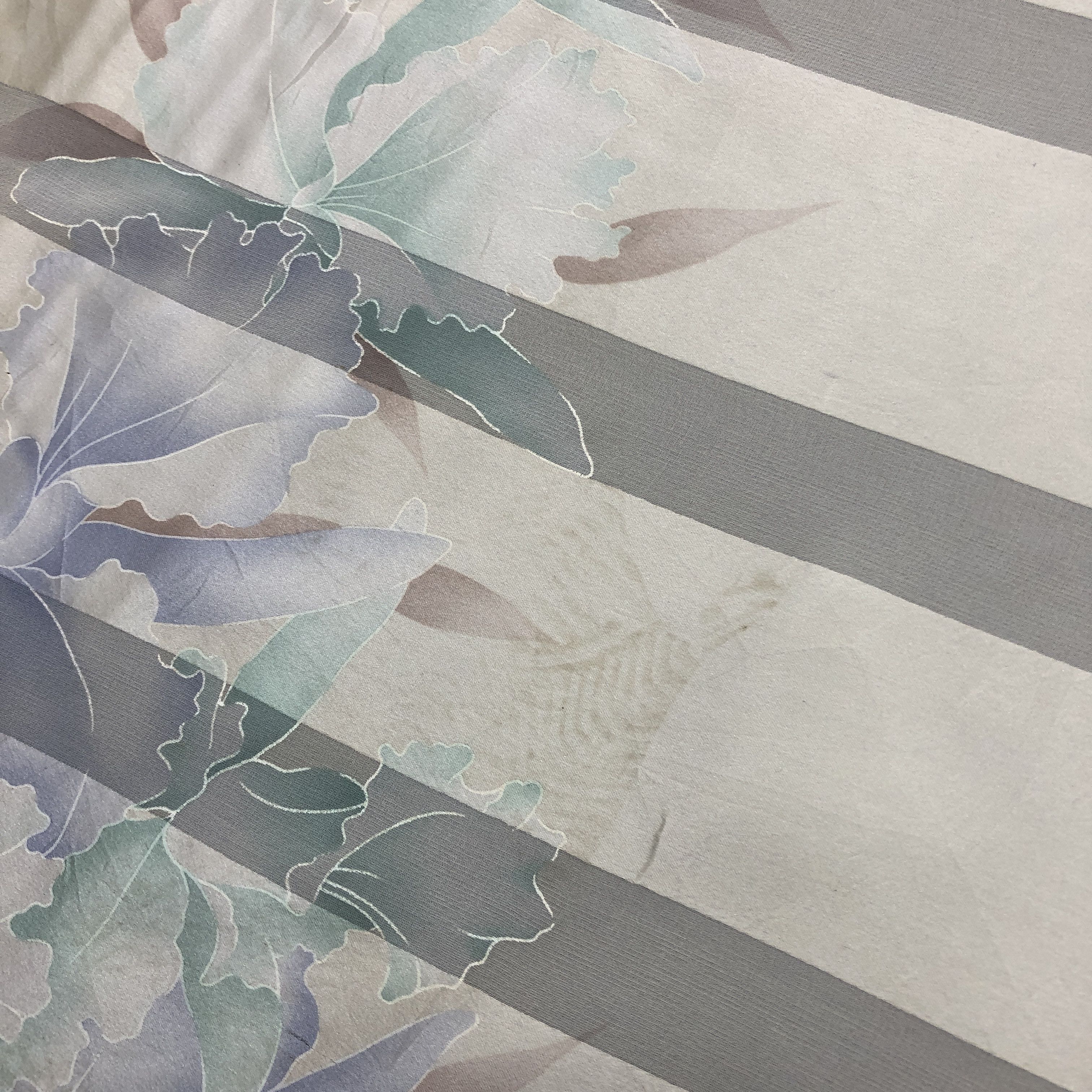 Mila Schon × Vintage Vintage Mila Schon SILK Scarf Twill Stole Wraps Scarves Size ONE SIZE - 15 Thumbnail