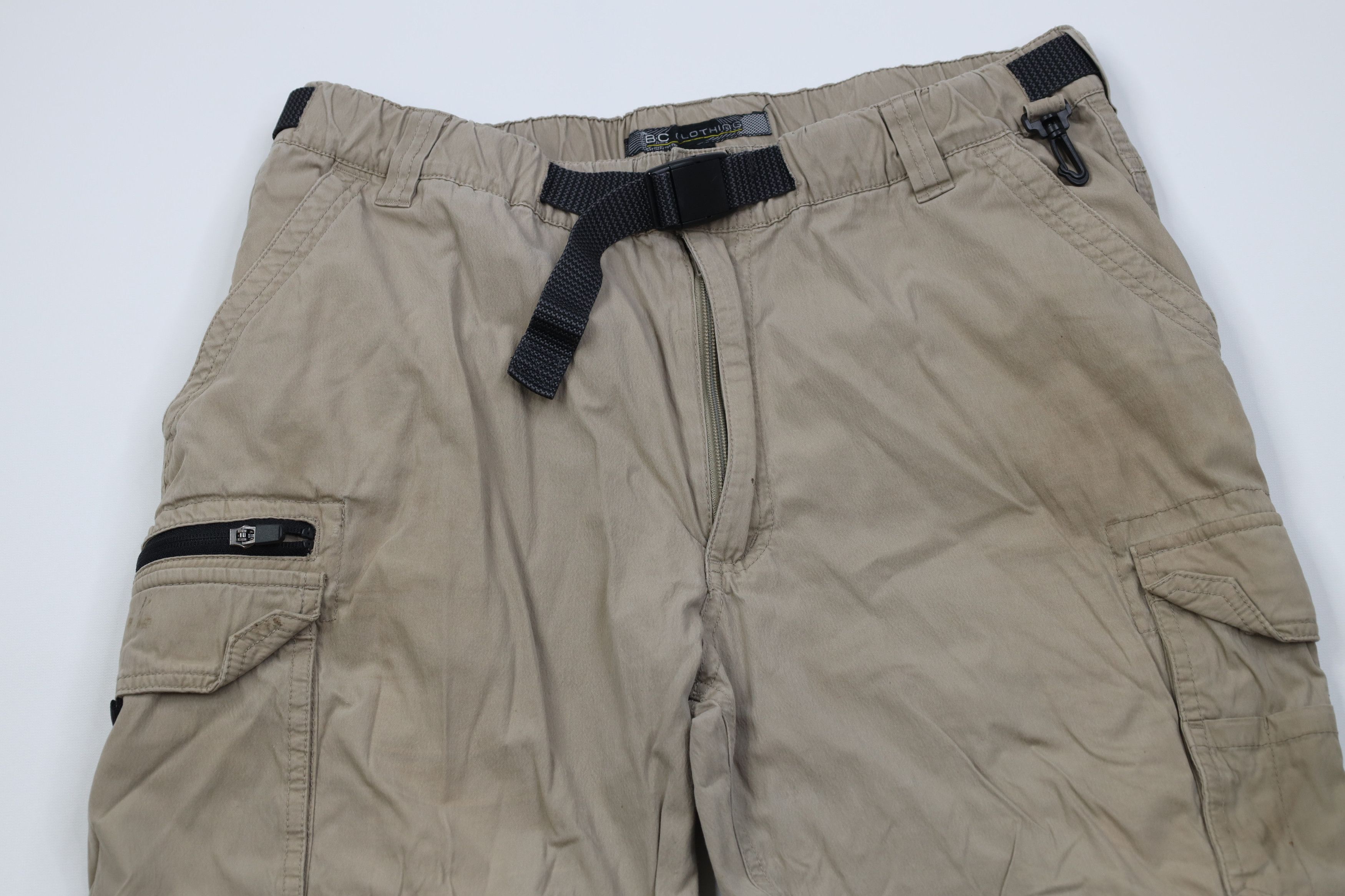 Vintage Vintage 90s Y2K Streetwear Belted Convertible Cargo Pants Size US 36 / EU 52 - 2 Thumbnail