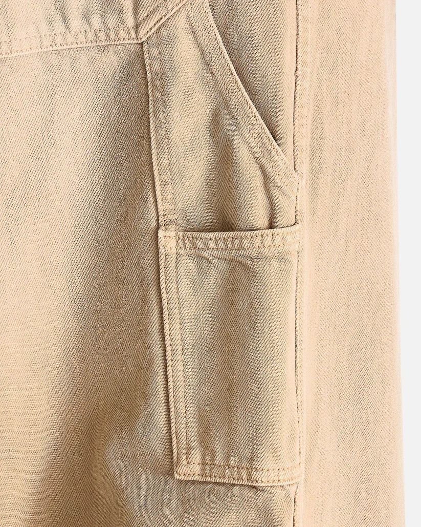 Willy Chavarria o1s1v1r1oon0825 Xl Carpenter Jean in Light/Beige Travertine Size US 36 / EU 52 - 5 Thumbnail