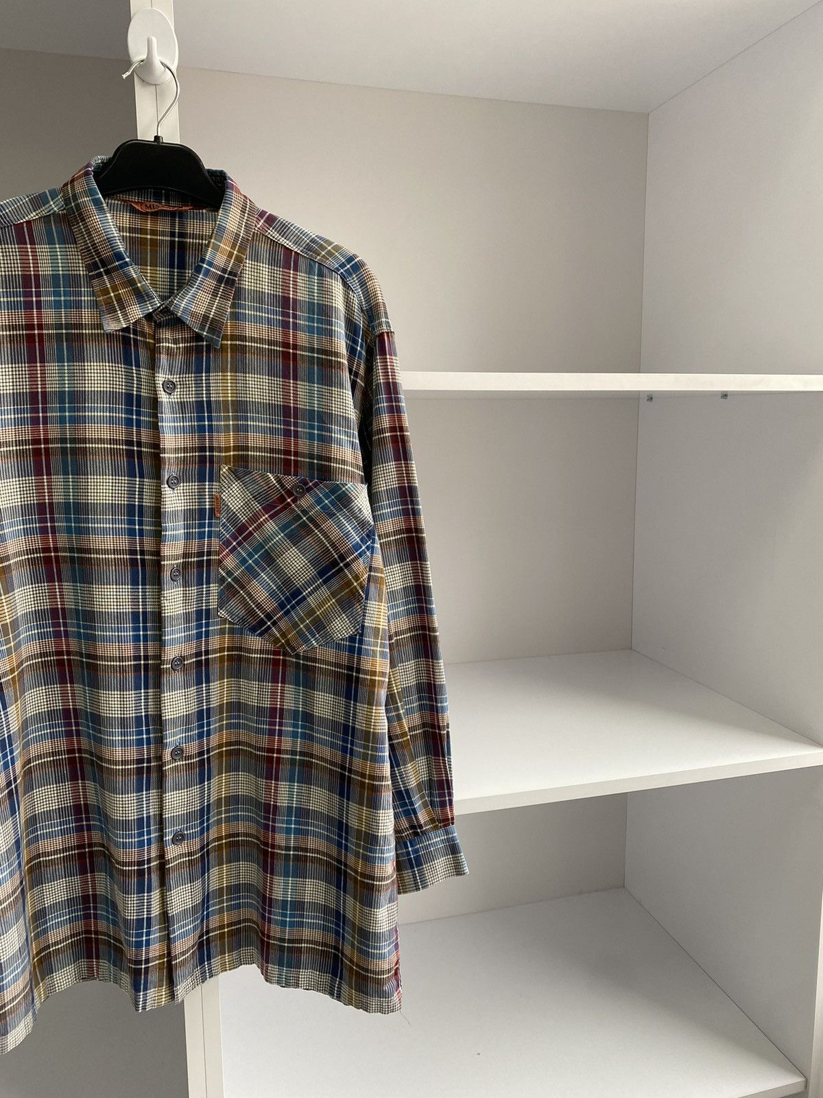 Vintage Missoni Multicolor Button Up Long sleeve Shirt