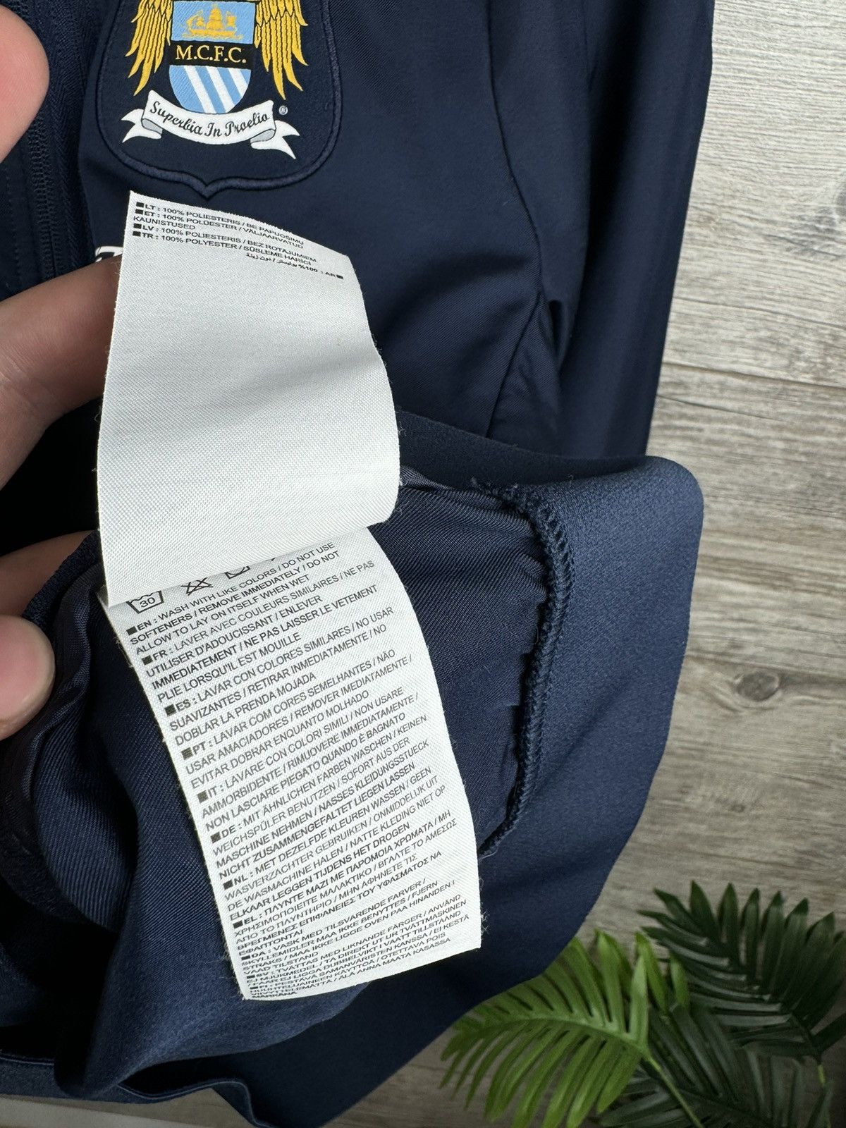 Nike Manchester City Footabll Jacket Nike 2013/2014 size S Size US S / EU 44-46 / 1 - 9 Thumbnail