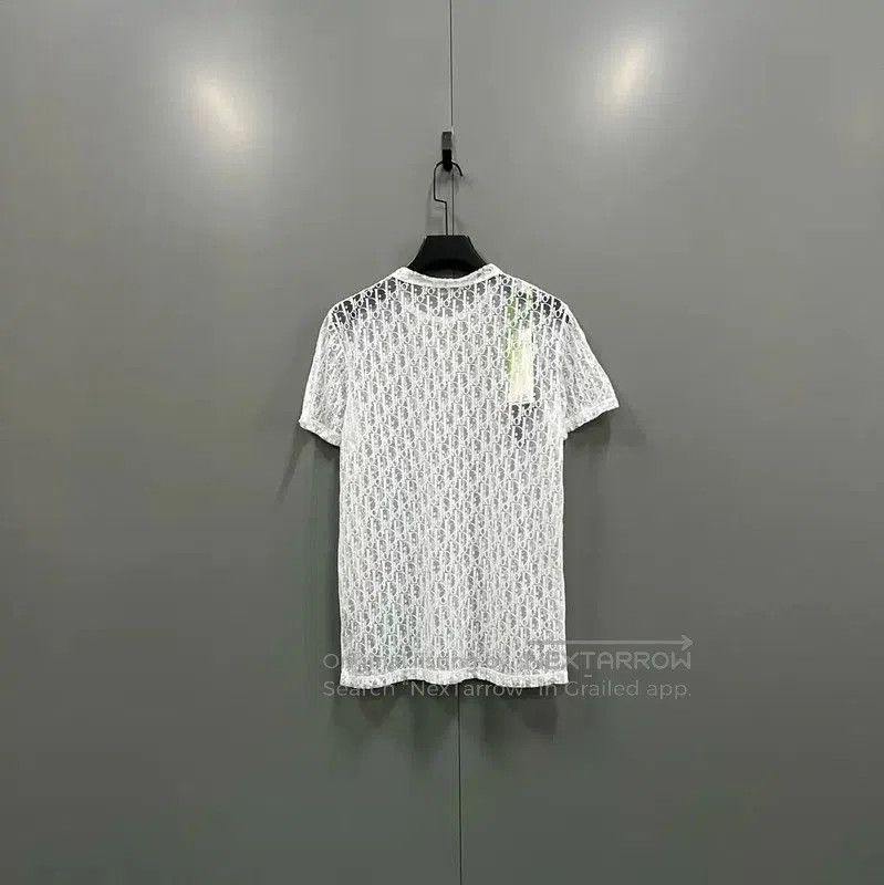 Dior Dior Summer White Cotton Logo Short Sleeve Tee . Size XS / US 0-2 / IT 36-38 - 3 Thumbnail