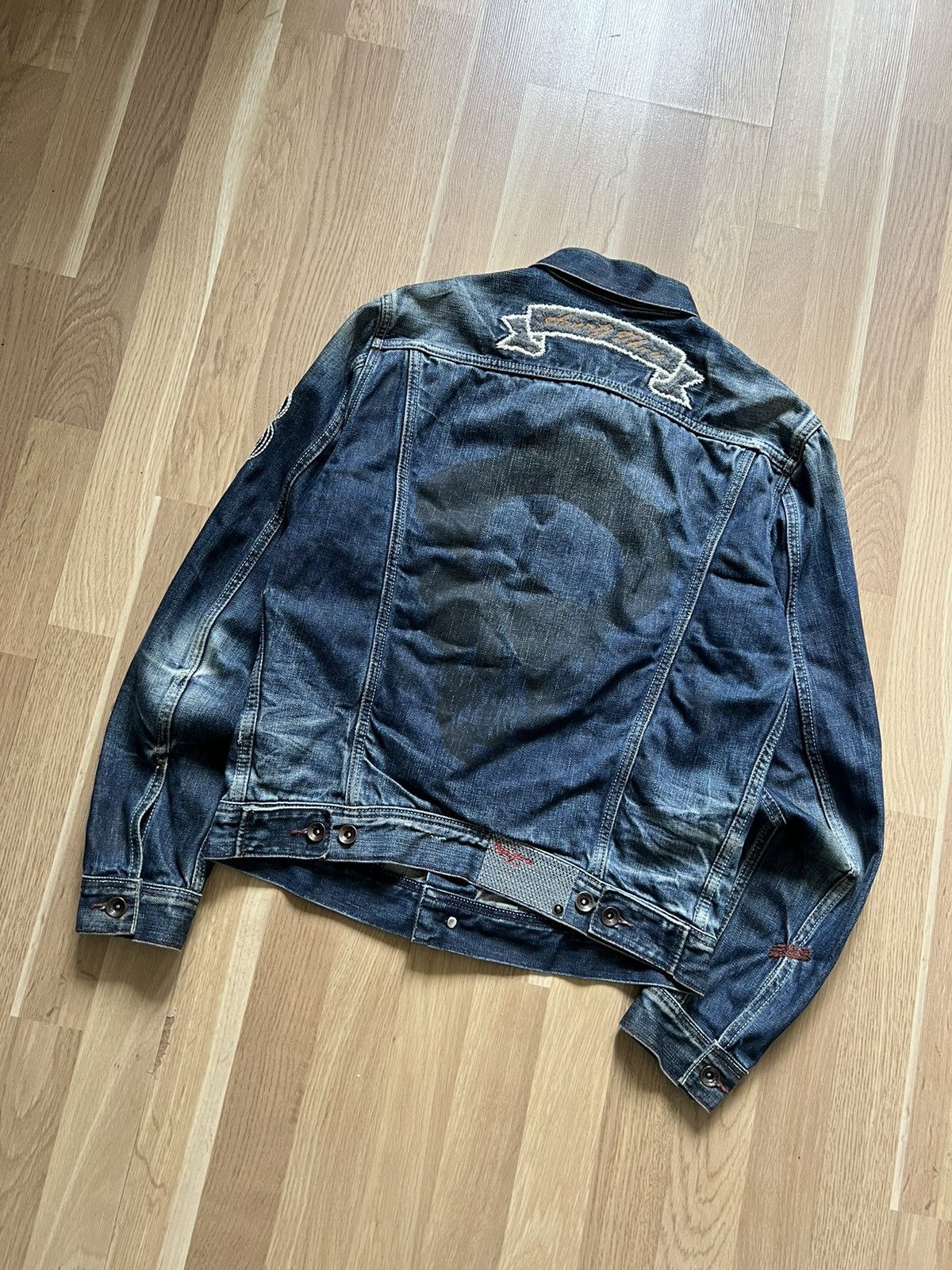 Pepe Jeans Vintage avant garde if six was nine style denim jacket 90s Size US M / EU 48-50 / 2 - 2 Thumbnail