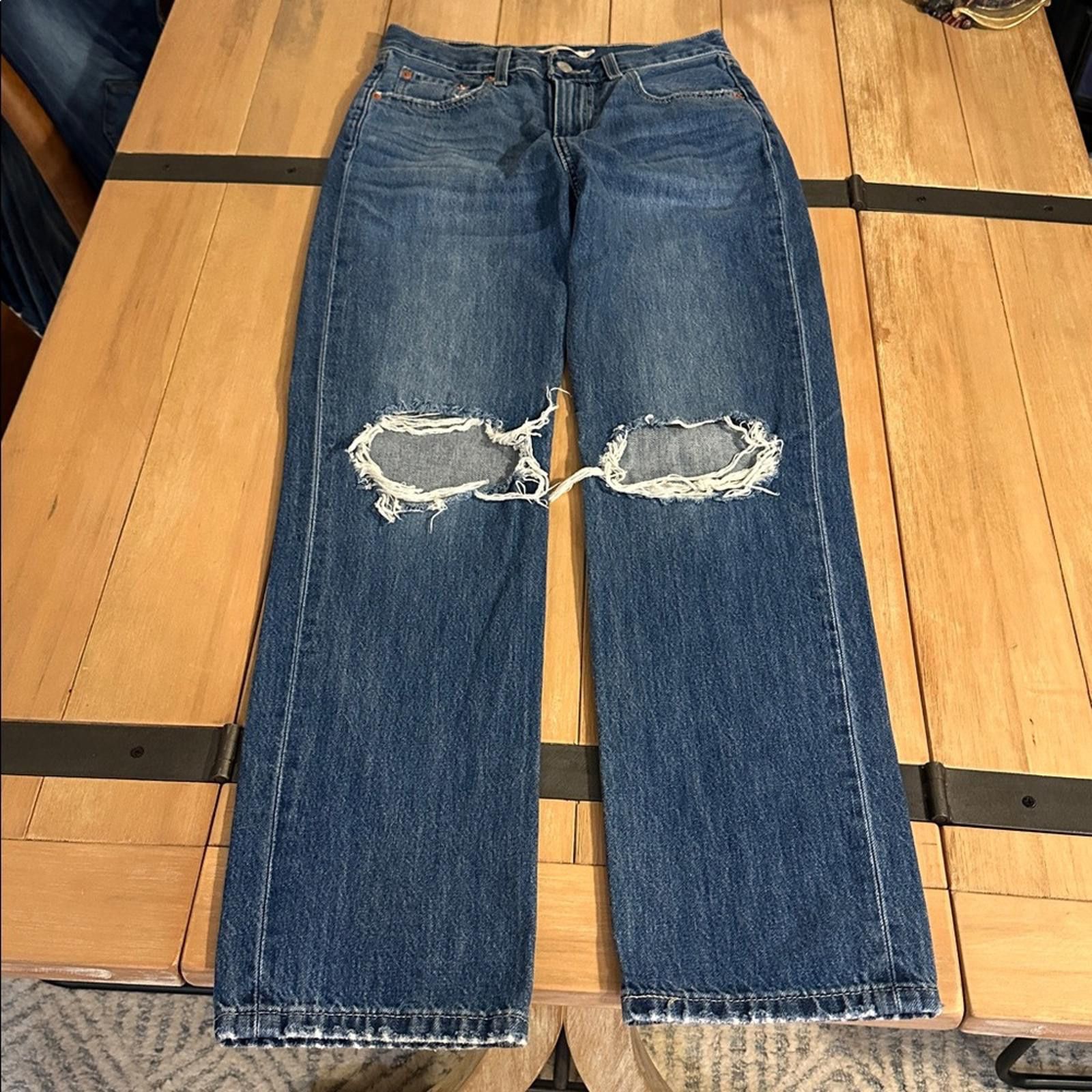 Levi's Levi’s sz 25 Low Pro Straight Classic Women's Jeans EUC Size 25" / US 0 / IT 36 - 5 Thumbnail