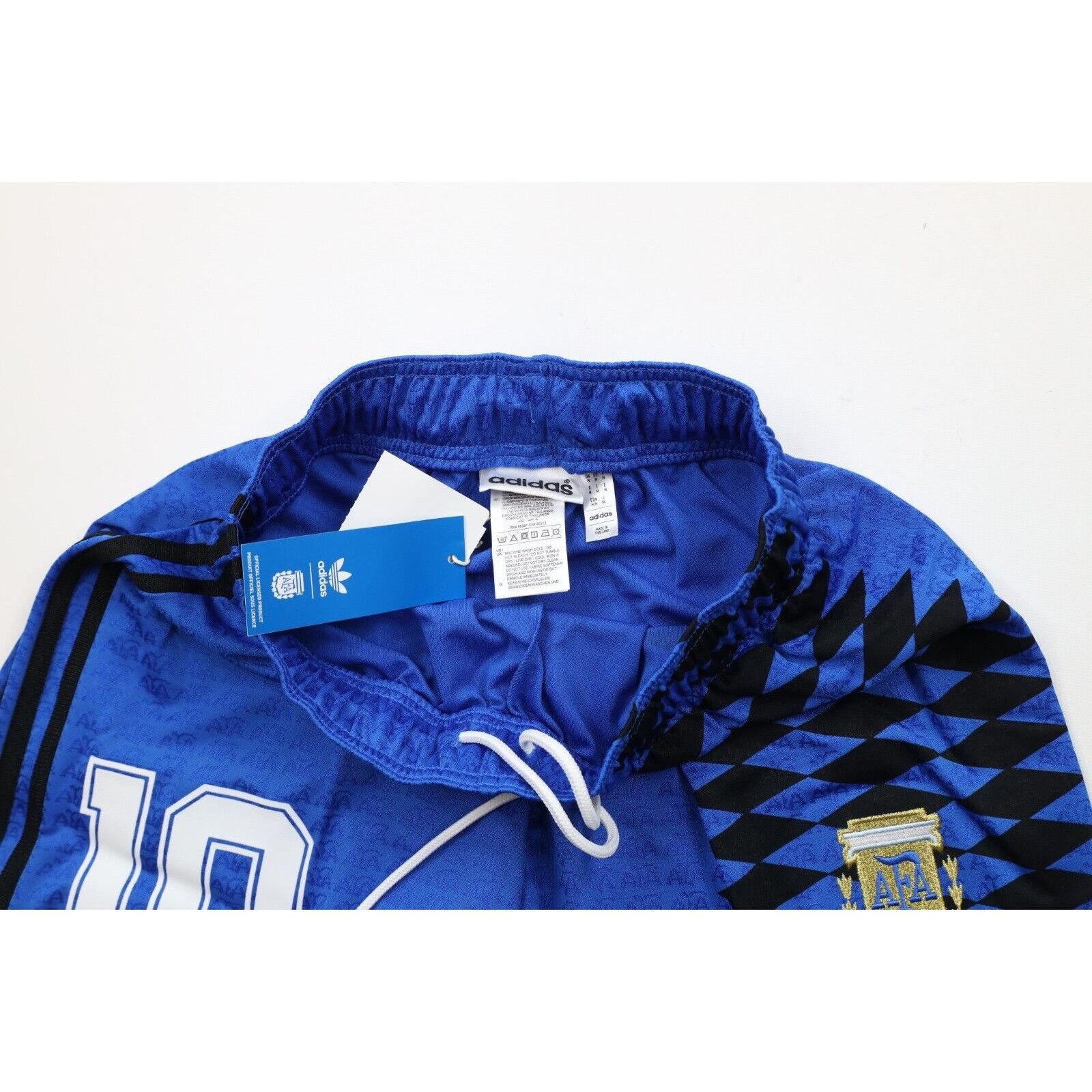 Adidas New Adidas Retro 1994 All Over Print Argentina Soccer Shorts Size US 32 / EU 48 - 7 Thumbnail