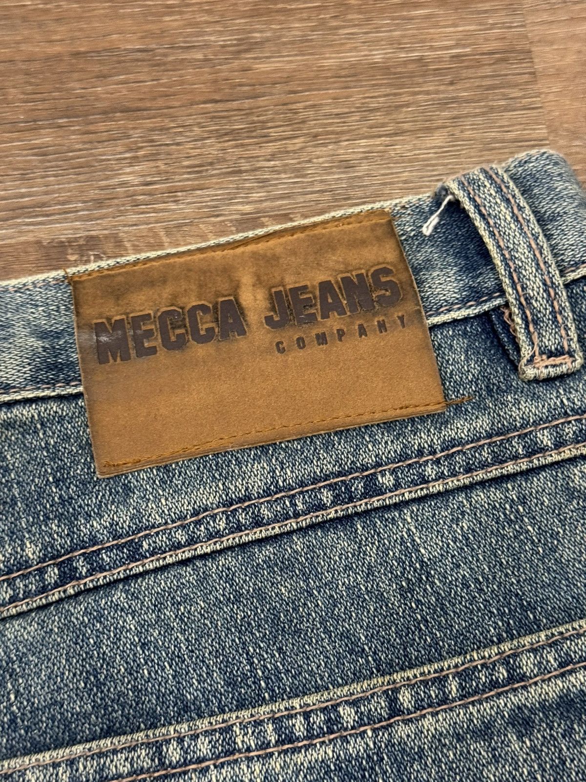 Mecca Vintage 90s/Y2K Mecca USA Baggy Denim Jeans Size US 32 / EU 48 - 9 Thumbnail