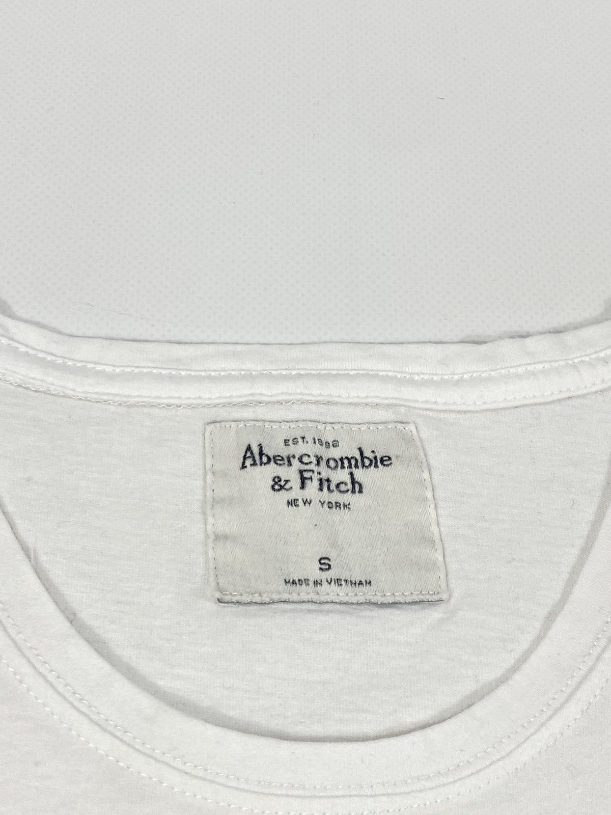 Abercrombie & Fitch 🔥LASTDROP🔥 Y2K Cute Abercrombie Fitch White Green T-shirt Size S / US 4 / IT 40 - 5 Thumbnail